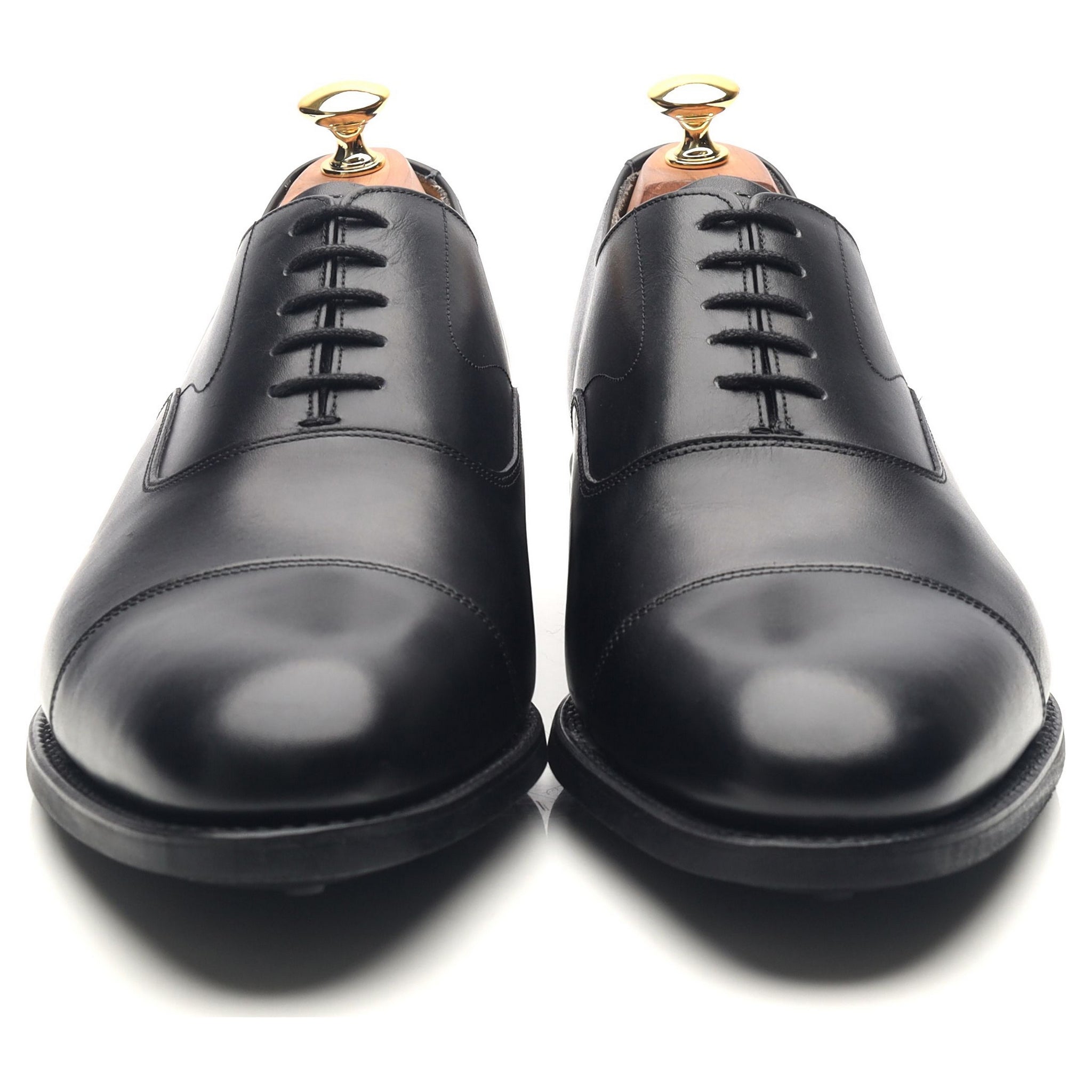 Barker Malvern oxford cuir noir 10