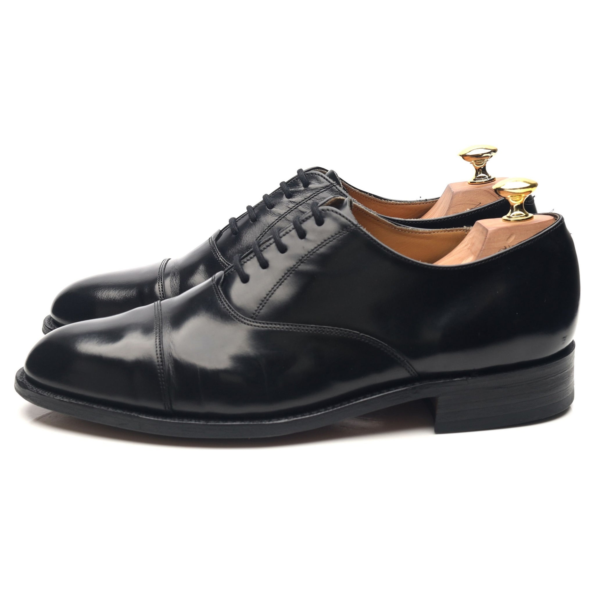 Barker Arnold richelieu cuir noir 8,5 UK