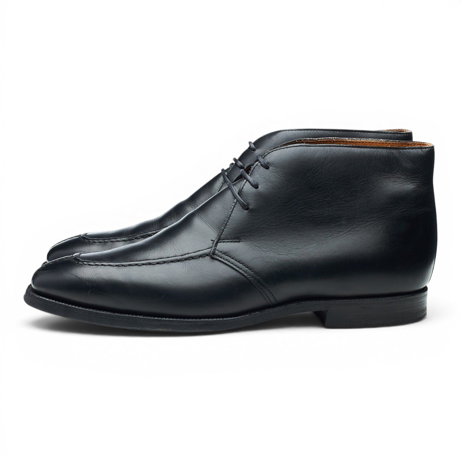 George Cleverley Chukka Bottines cuir noir 7.5 UK