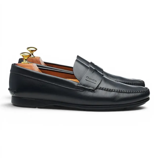 Church's Karl mocassin cuir noir UK 7.5