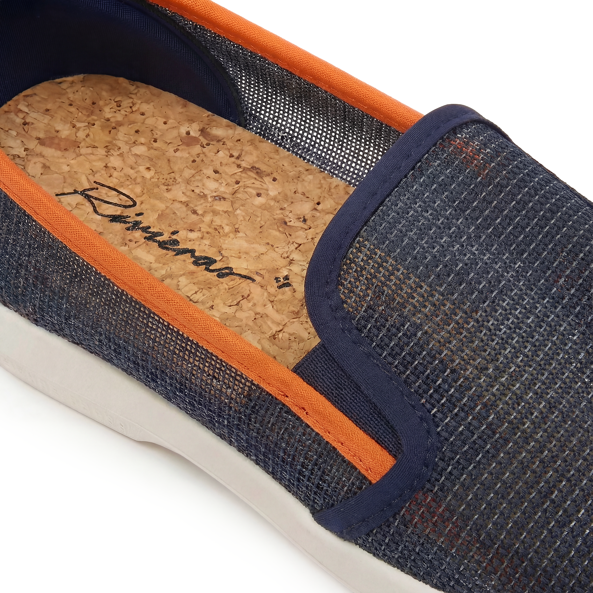 Rivieras Classic Enfant Recif espadrilles marine mesh