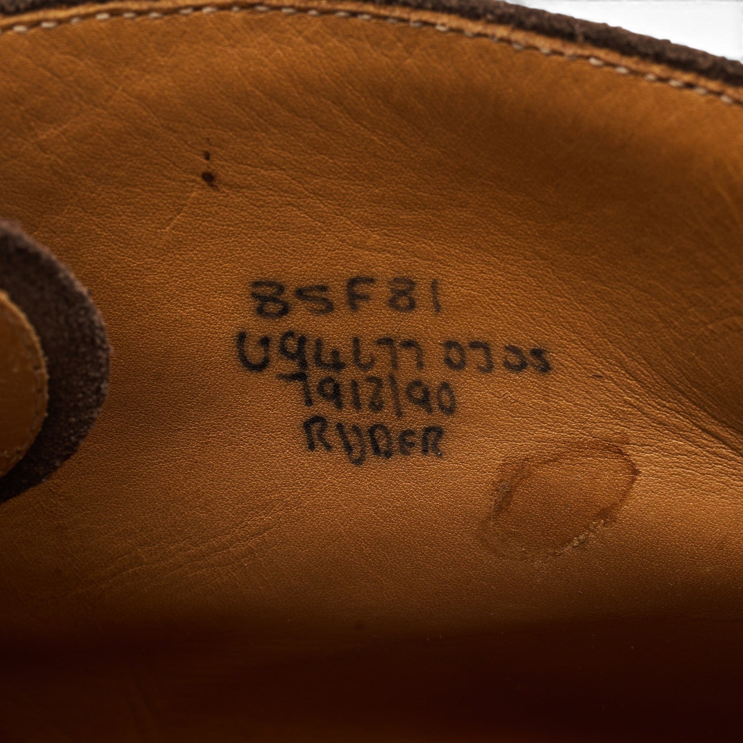 Church's Ryder bottines chukka daim marron pointure 8,5