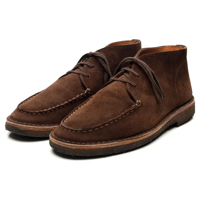 Drake's Crosby boots daim marron UK 9.5