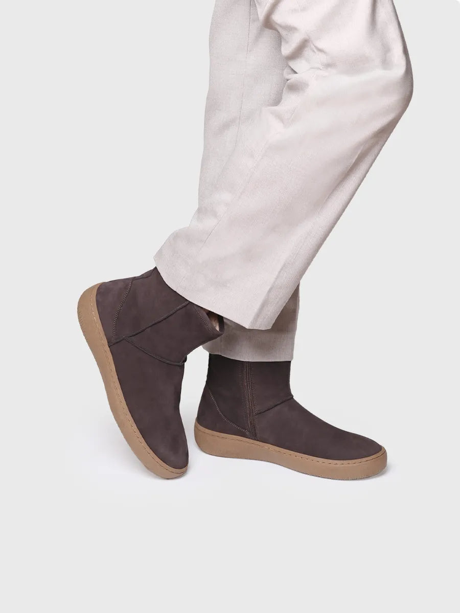 Toni Pons Salou bottines femme nubuck marron