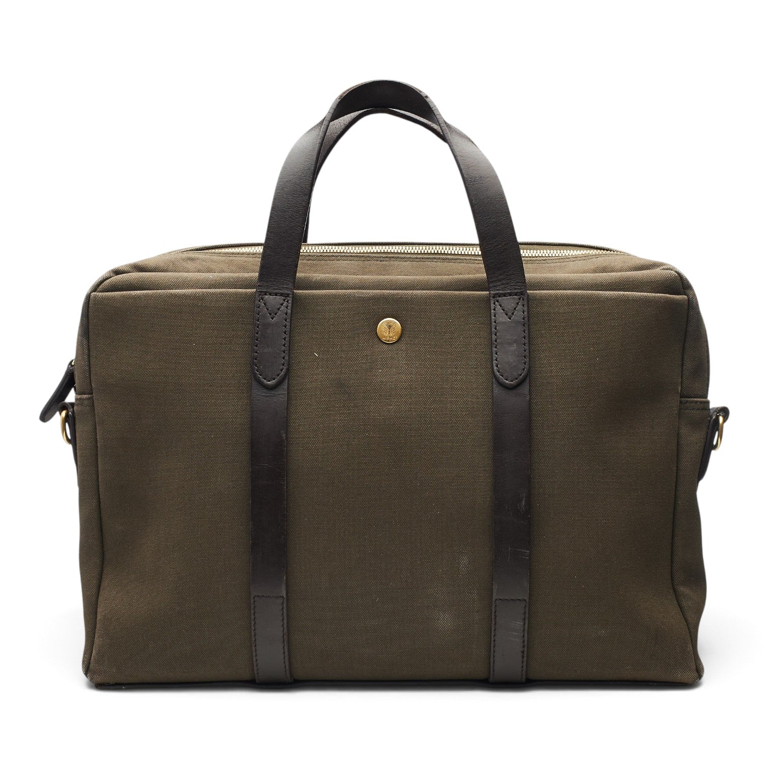 Mismo Endeavour porte-documents toile marron