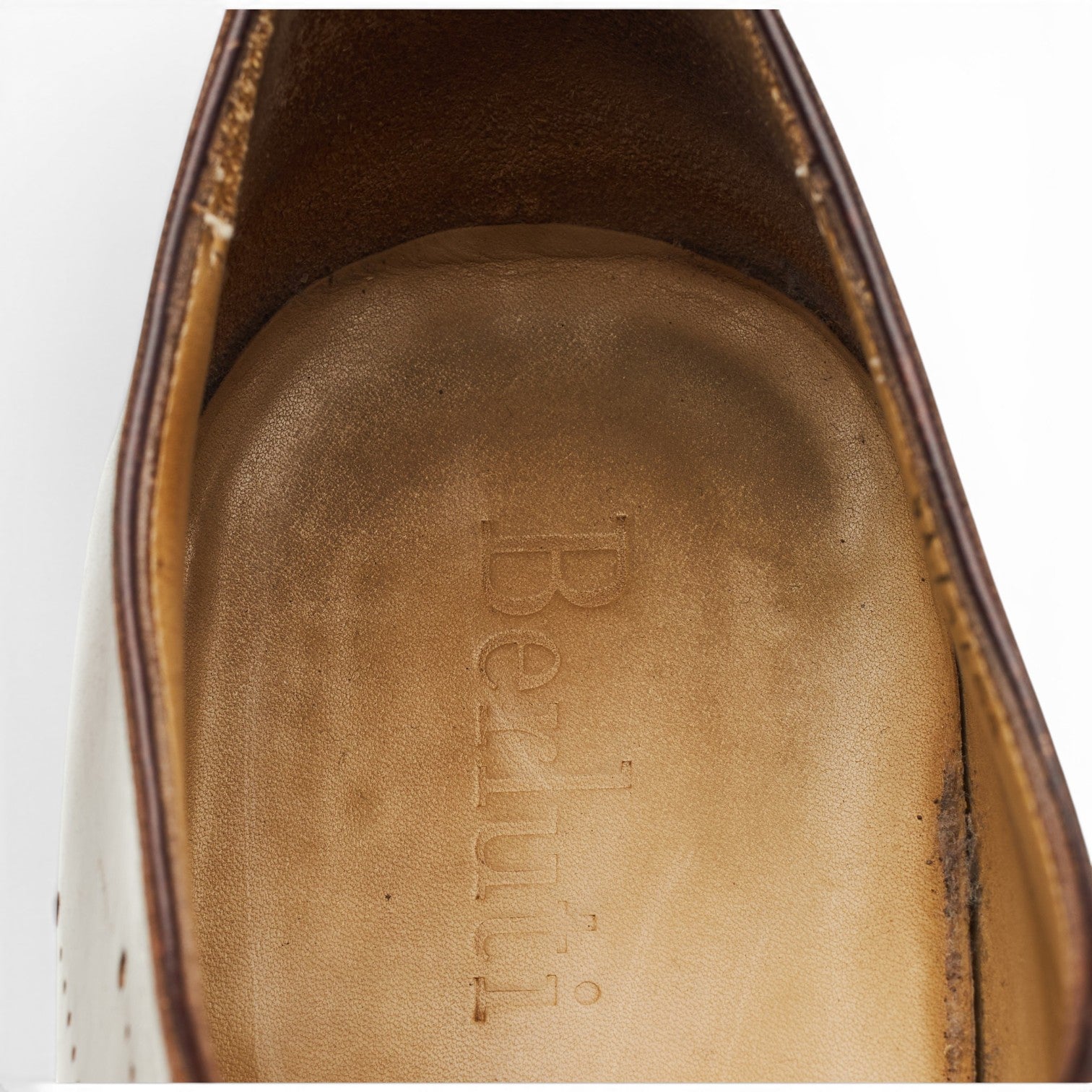 Berluti oxford wholecut cuir marron UK 8.5