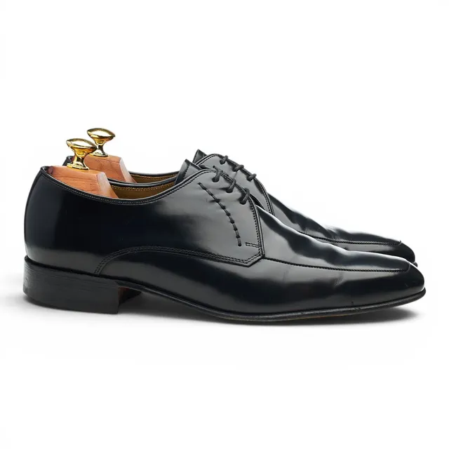 Barker derby cuir noir pointure UK 7,5 large