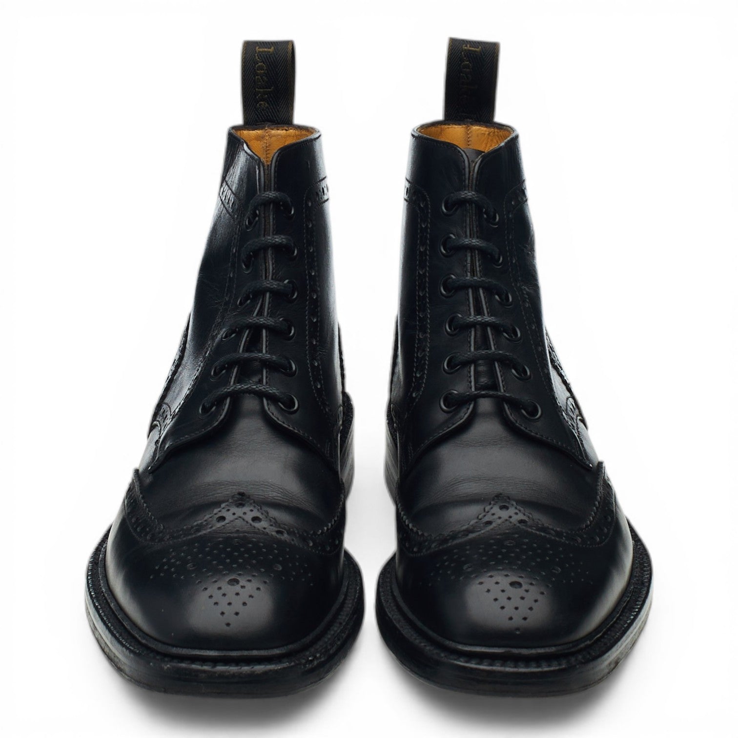 Loake 1880 Burford 2 bottines cuir noir 7 UK