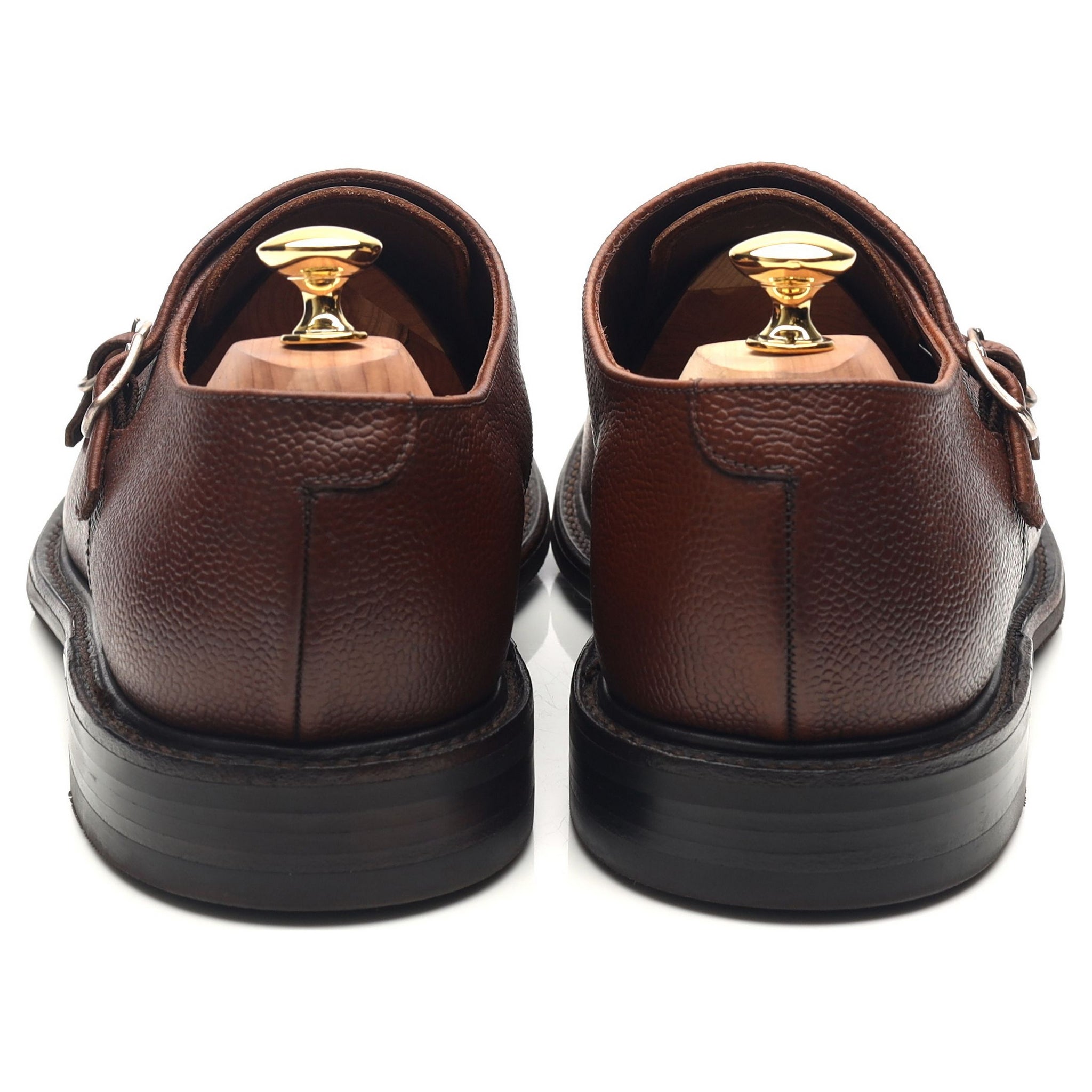 Loake 1880 Benedict double boucle cuir marron UK 11