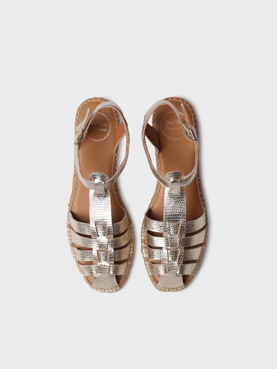 Toni Pons Evian-CA espadrilles femme effet serpent 3,5 cm