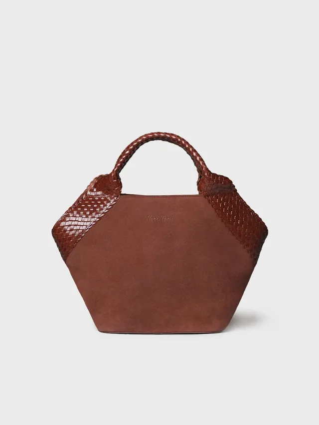 Toni Pons Sarina sac a main suedine tresse