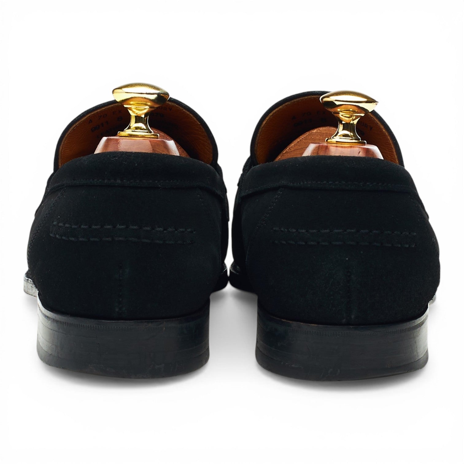 Alfred Sargent Finsbury mocassin daim noir pointure 8