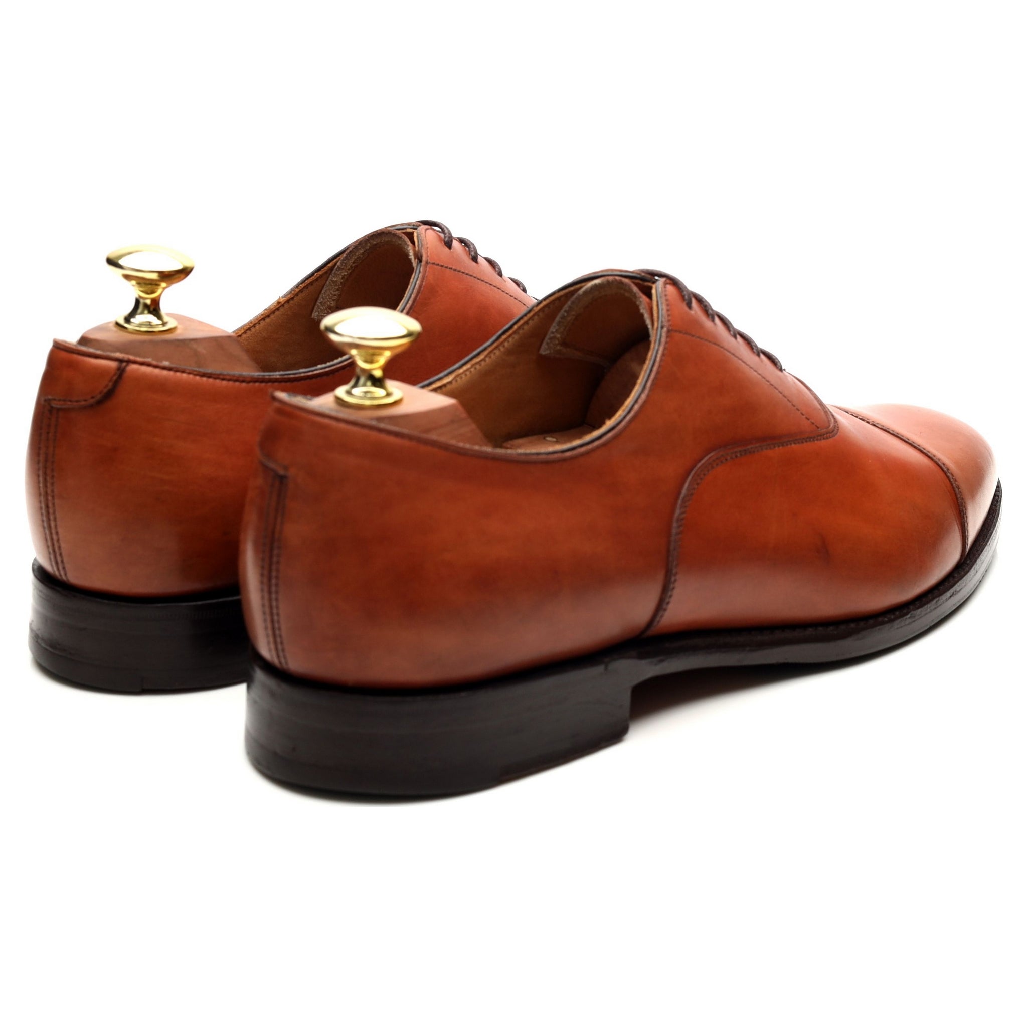 New & Lingwood oxford cuir marron 8.5 UK