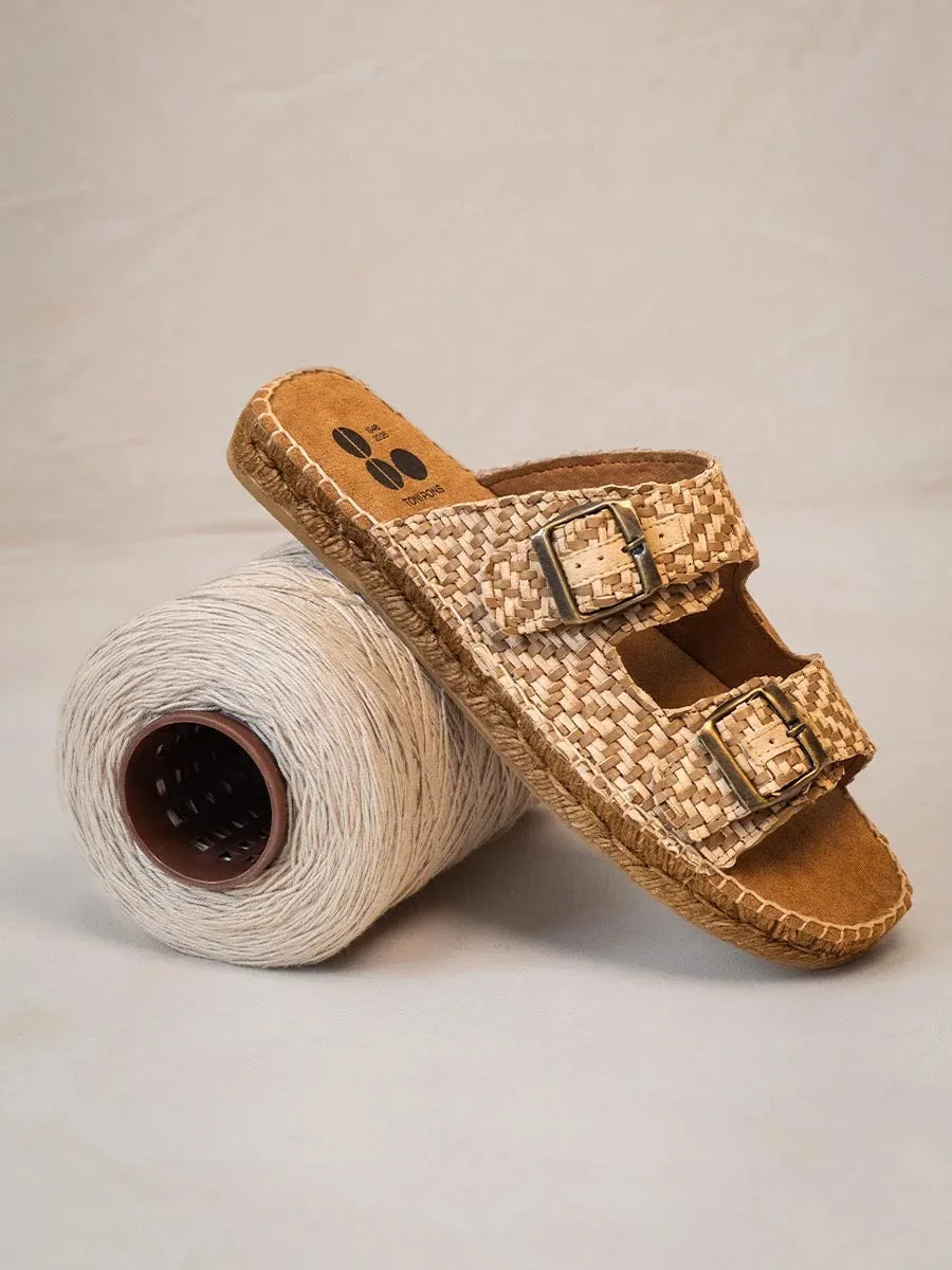 Toni Pons Angles80 sandales homme cuir tressé