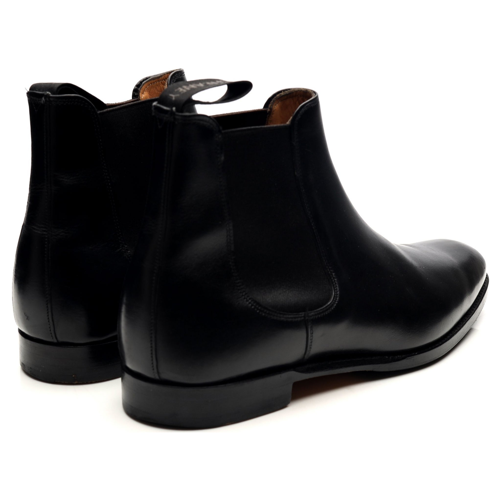 Cheaney Threadneedle bottines chelsea cuir noir UK 8