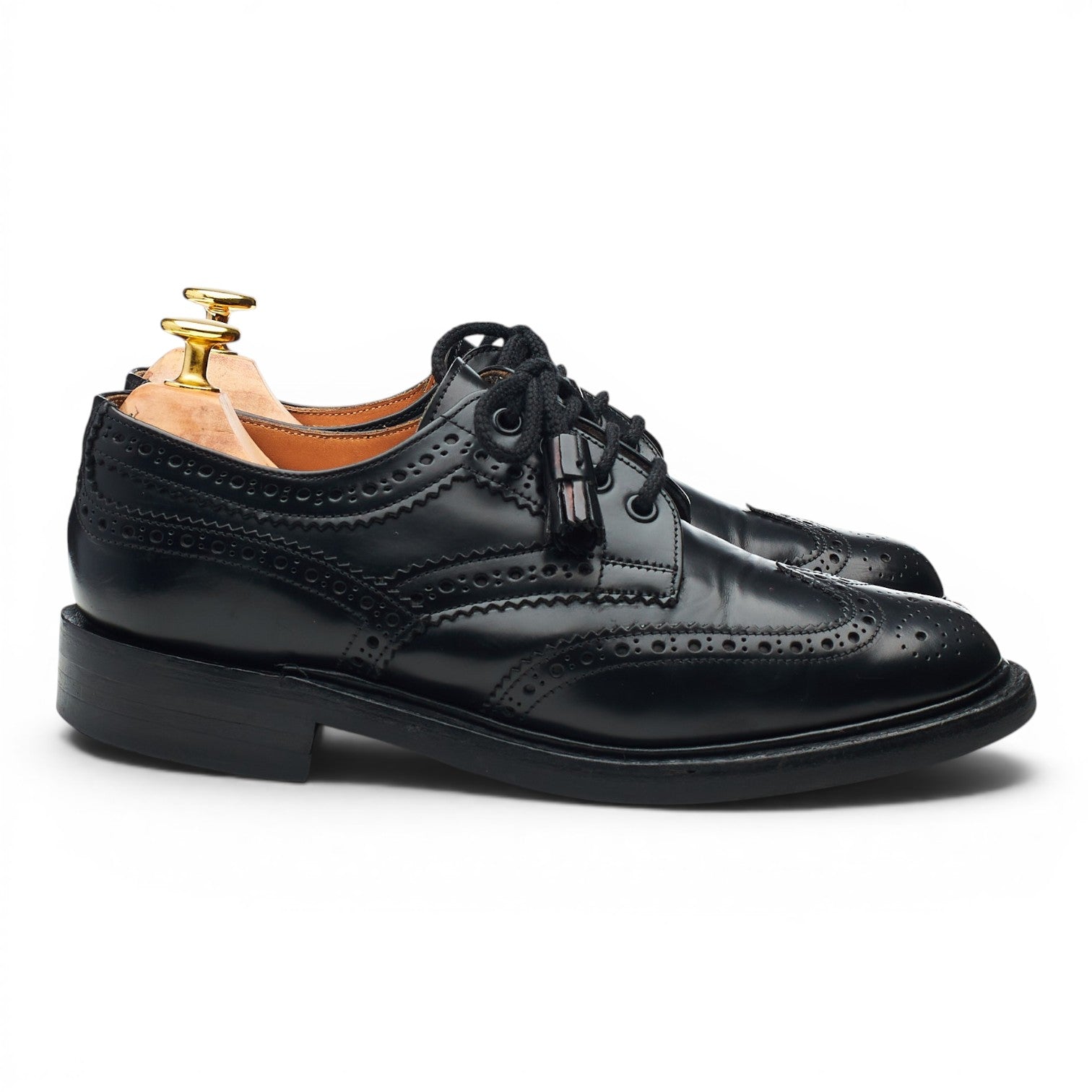 Cheaney Marianne derby brogue cuir noir femme UK 4