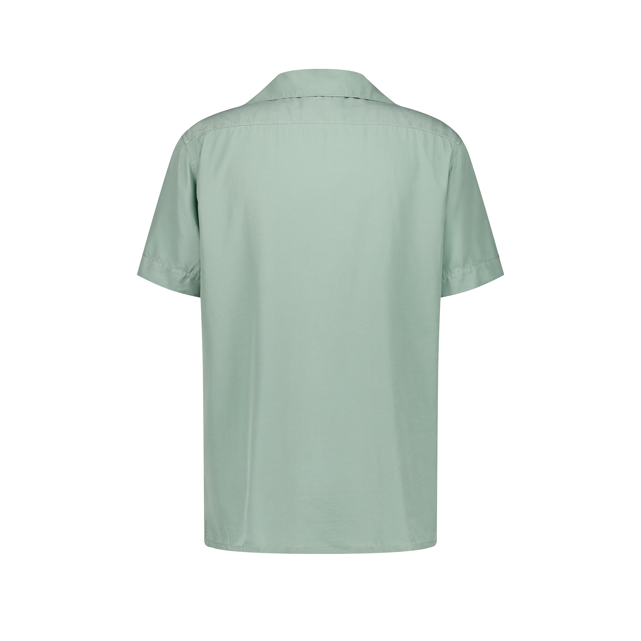 Rivieras Cadix chemise manches courtes vert d'eau lyocell