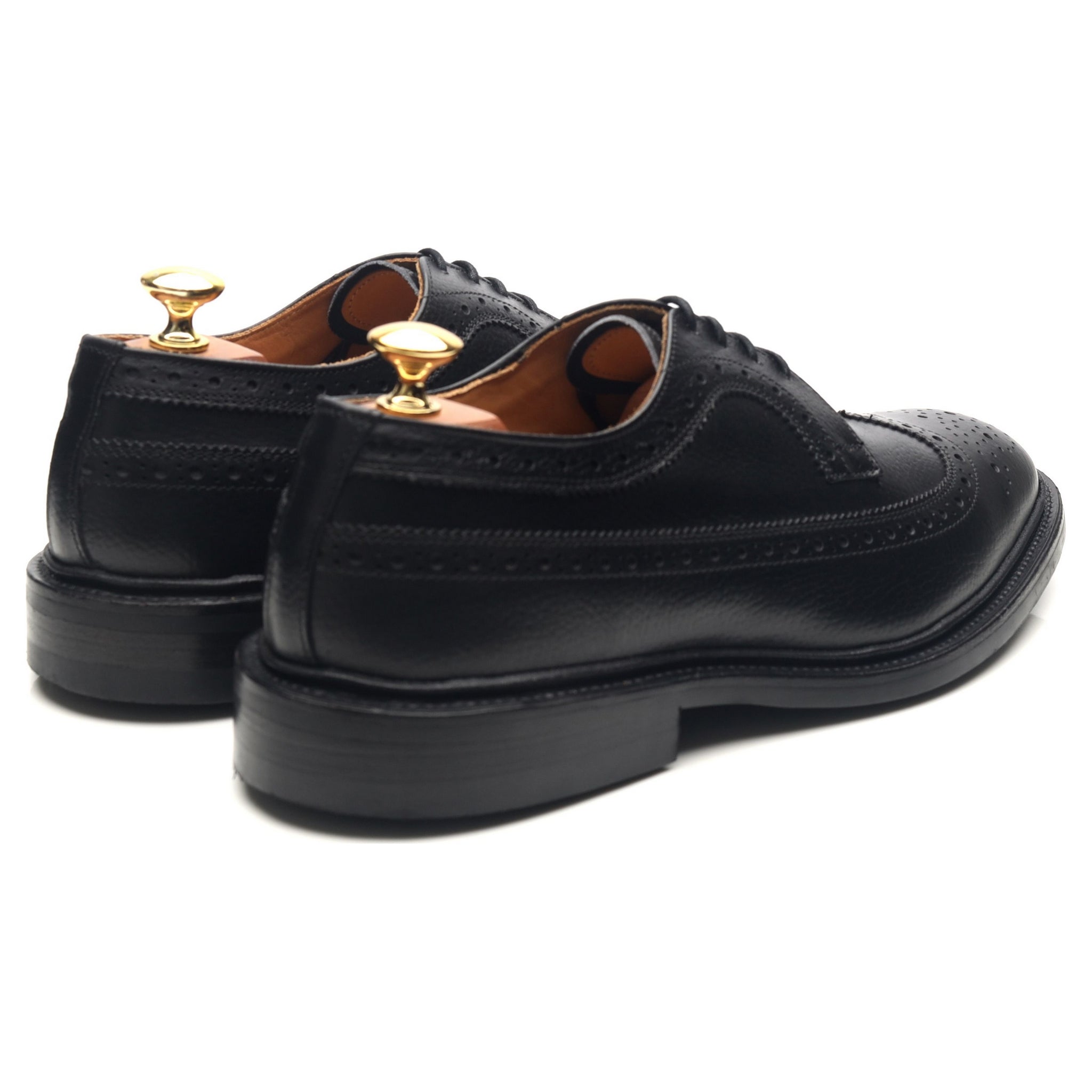 Tricker's Richard derby cuir noir grainé 8,5