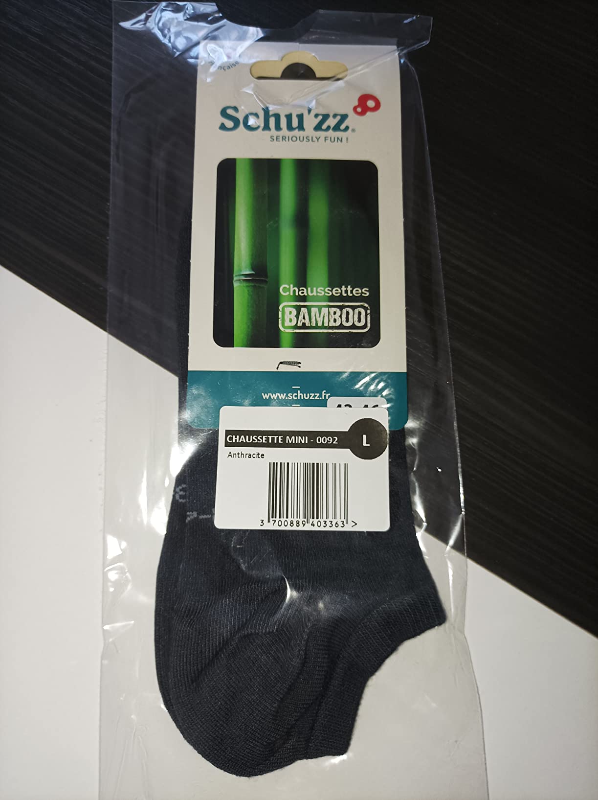 Schu'zz Mini Chaussettes Bambou Anti-Odeur Lot