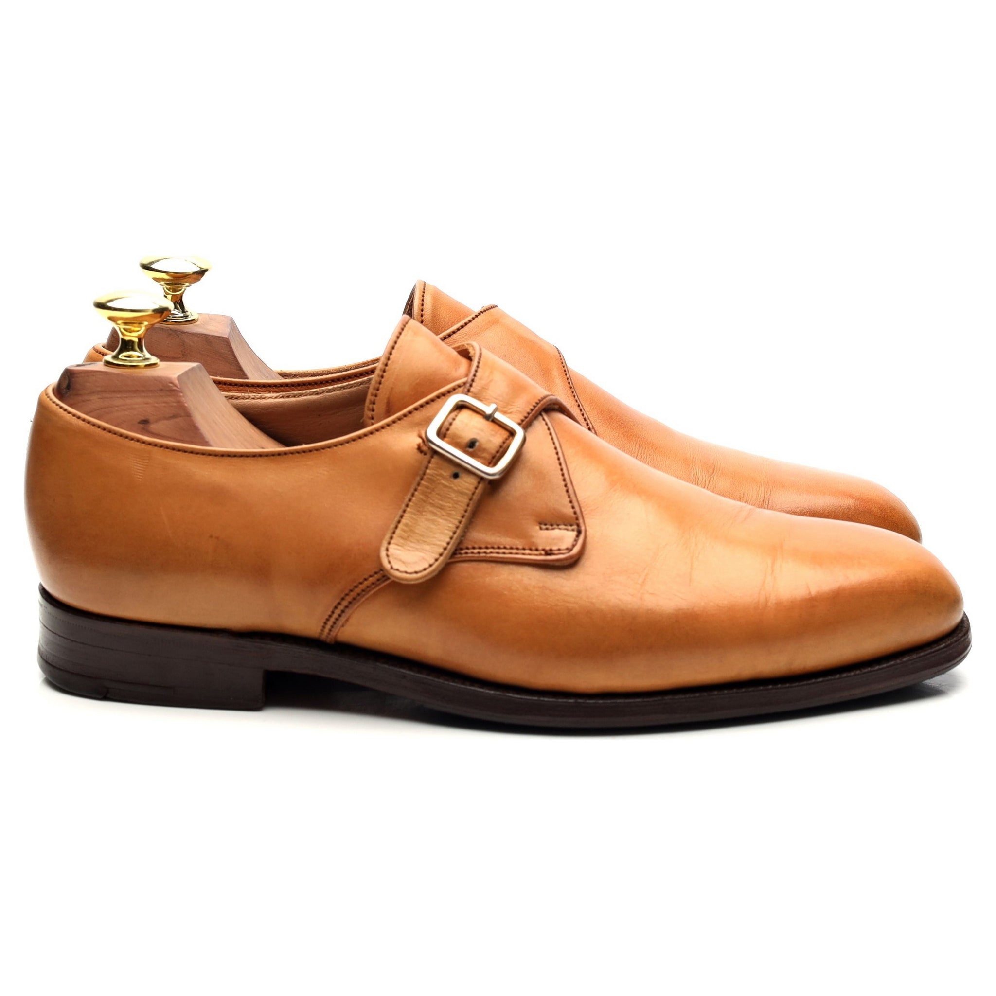 Tricker’s Mayfair chaussure moine cuir marron UK 6