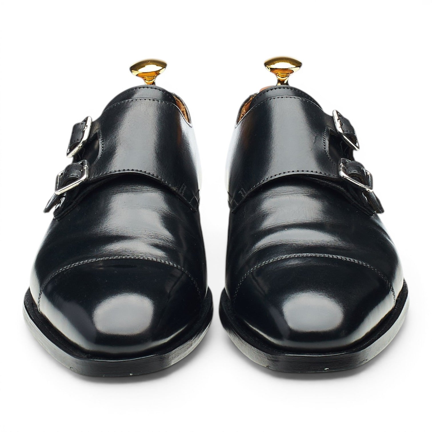 Crockett & Jones Lowndes monk cuir noir 6 UK