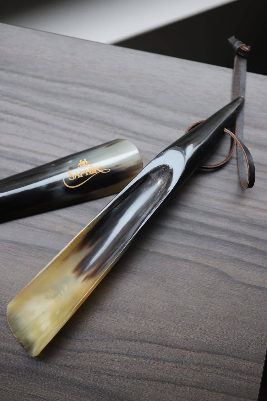 Saphir chausse-pied corne véritable 30 cm