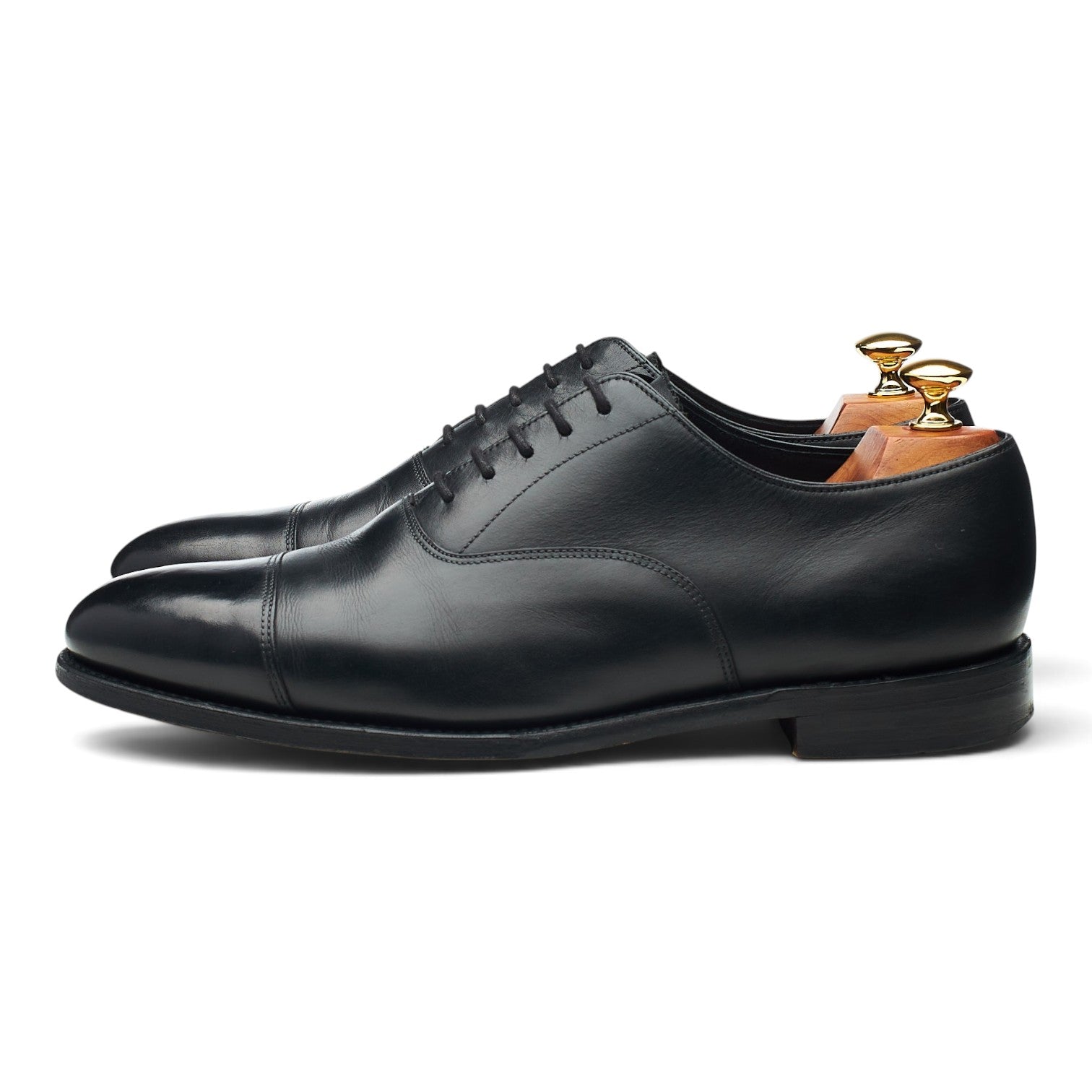 Loake 1880 Aldwych richelieu cuir noir pointure UK 9