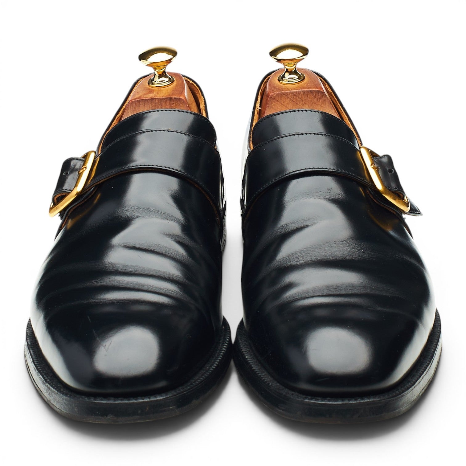 Church's Westbury chaussures monk cuir noir UK 9.5