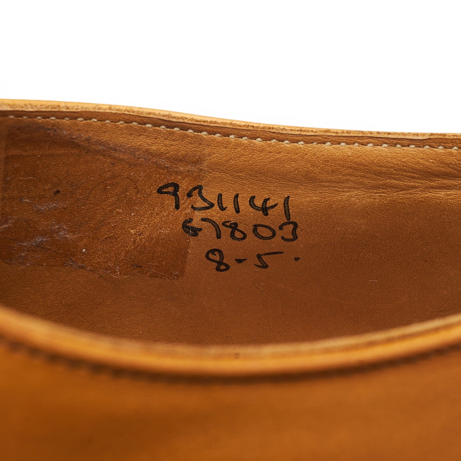 Tricker's double monks cuir marron UK 8 boucles