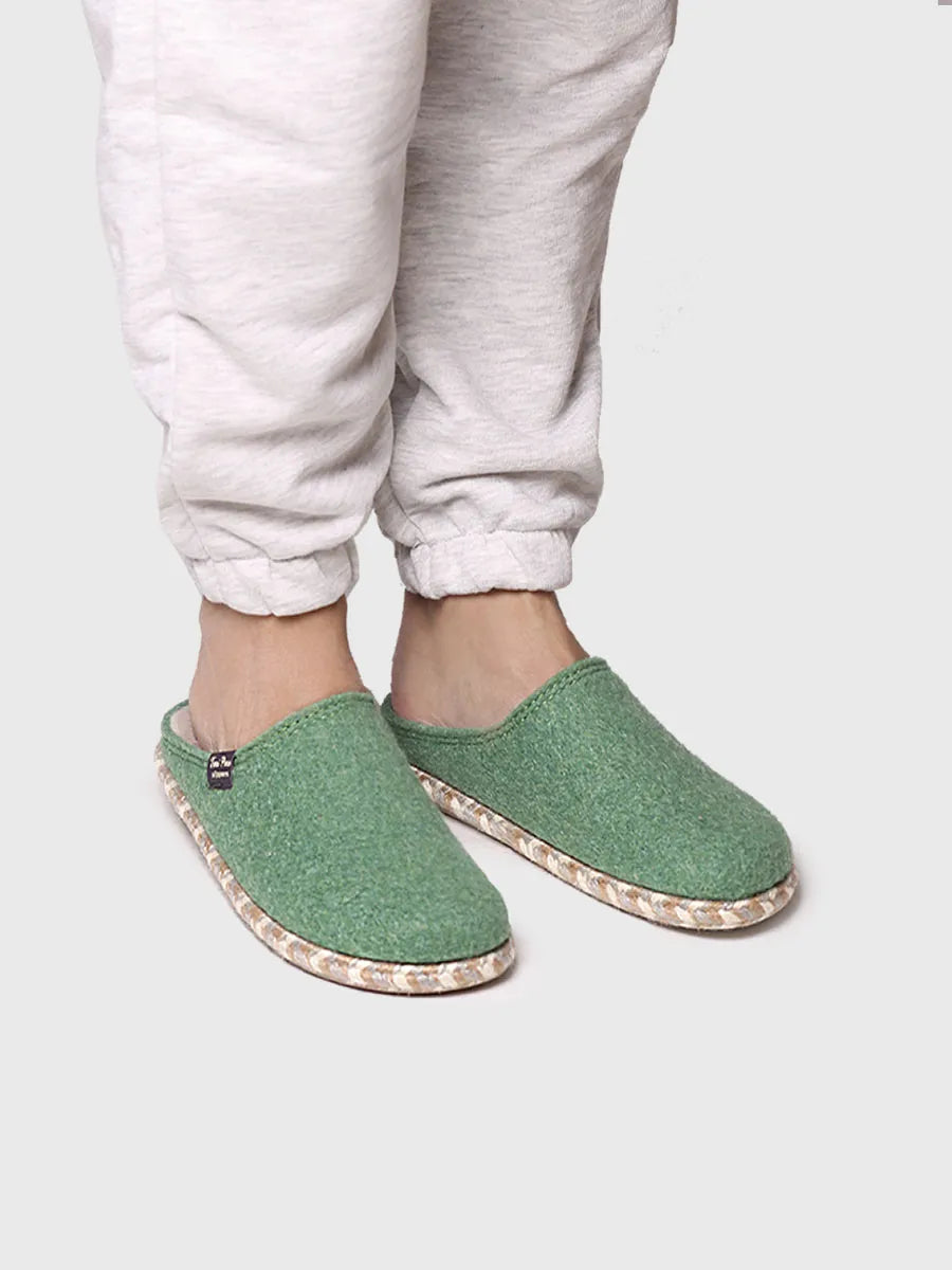 Toni Pons DELI-FP chaussons feutre menthe
