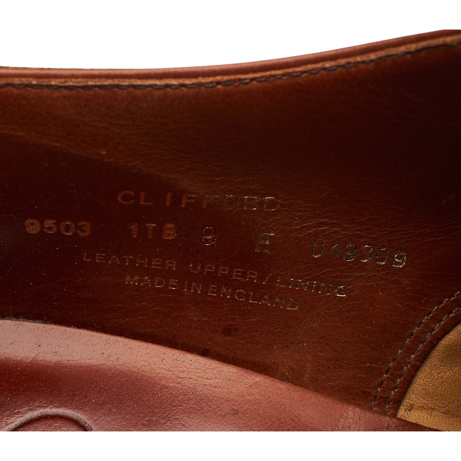 Crockett & Jones Clifford brogues cuir marron pointure 9 UK