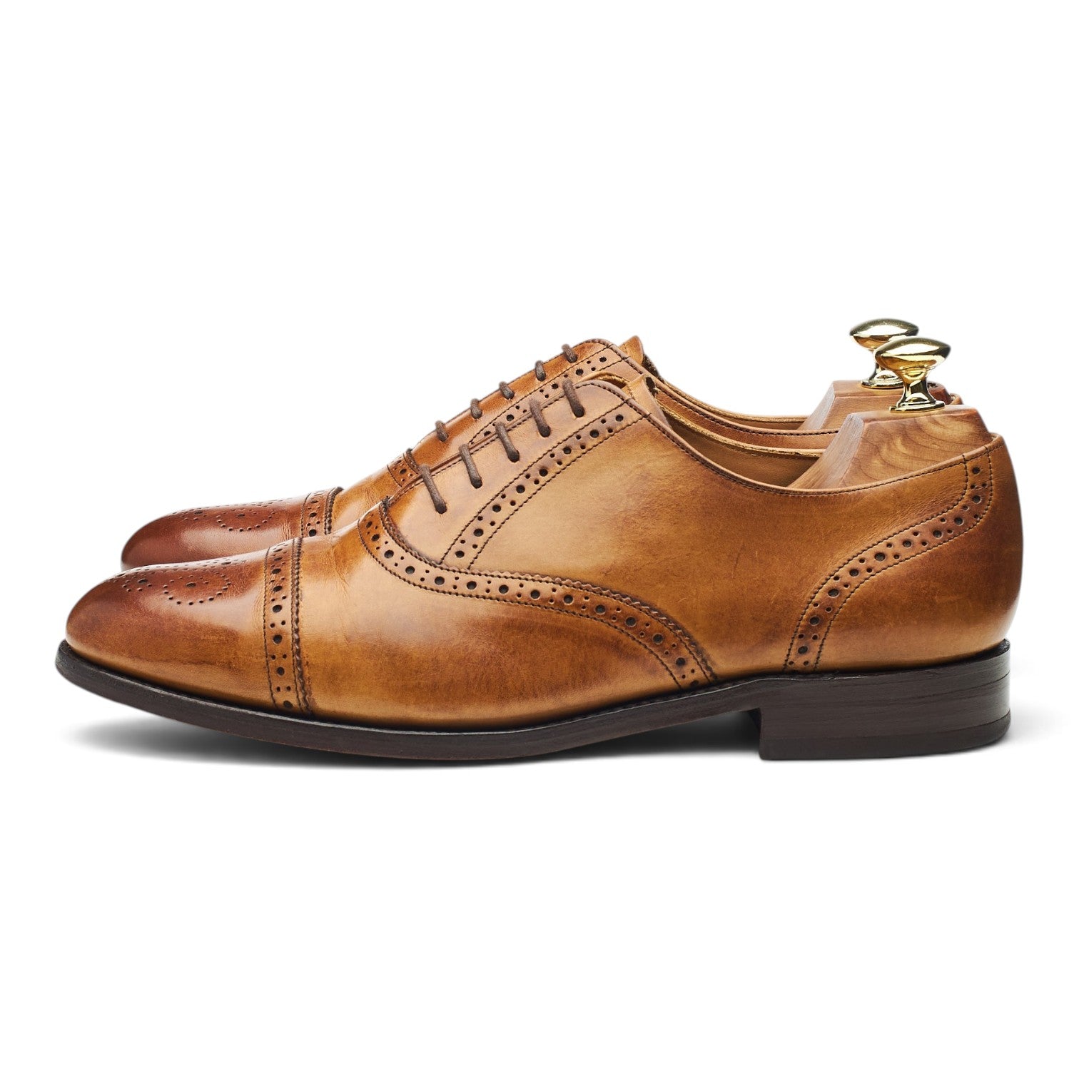 Barker oxford brogue cuir marron pointure 7,5 G