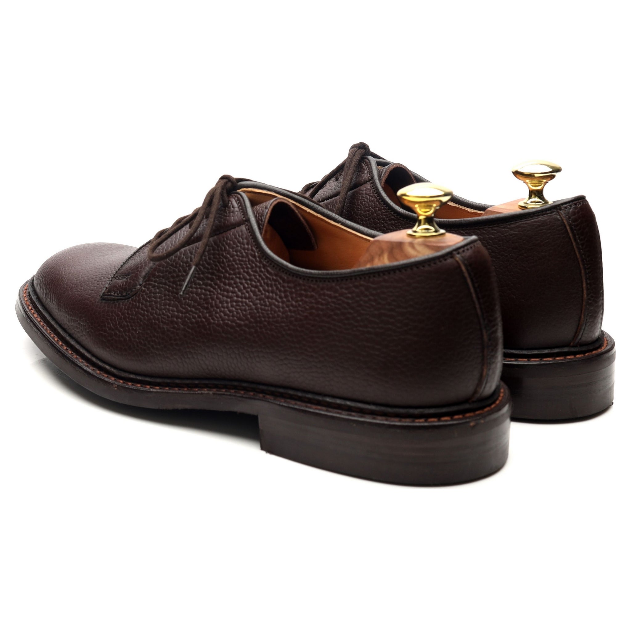 Tricker's Robert Derby Cuir Marron Foncé UK 7