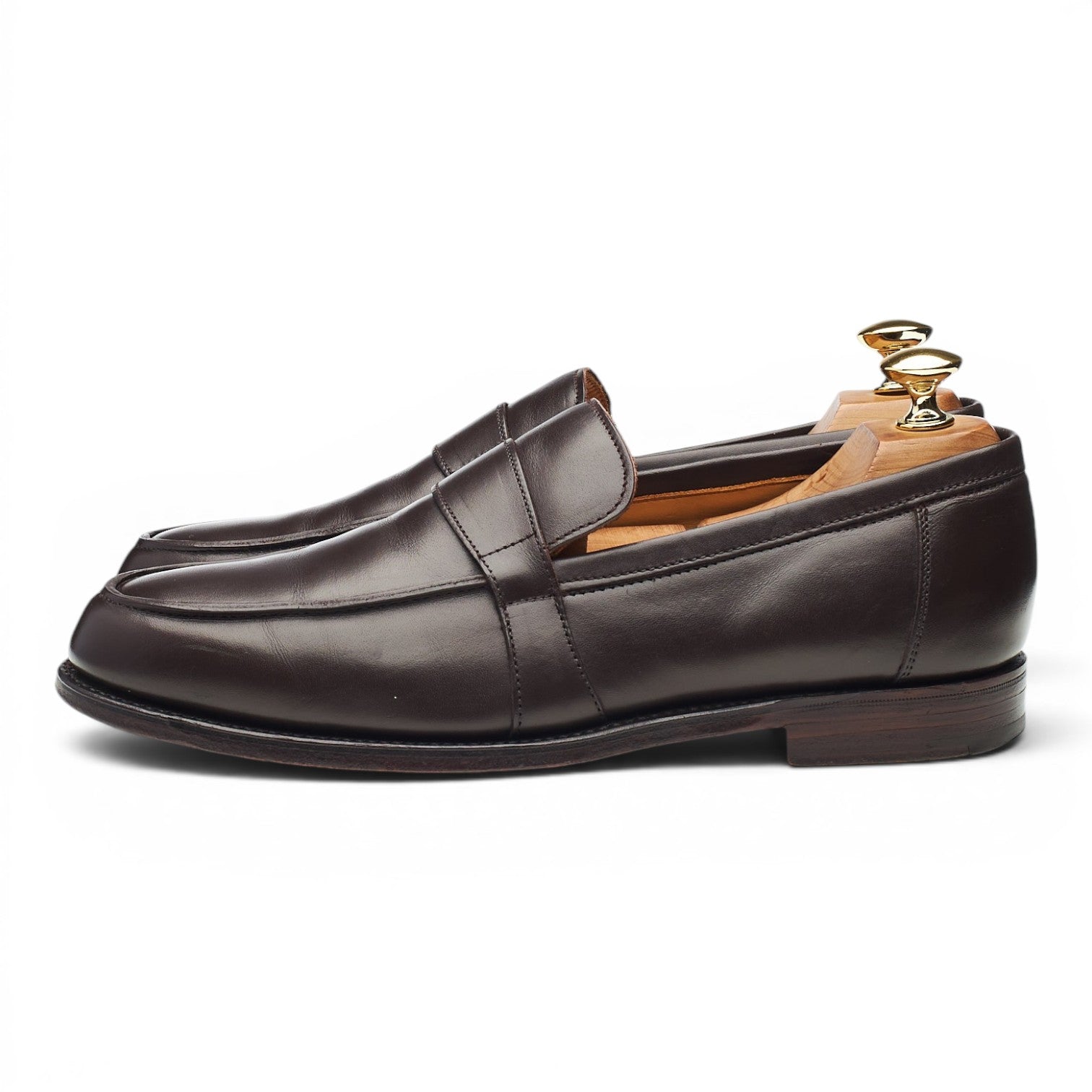 Shipton & Heneage Mayfield mocassin cuir marron UK 6