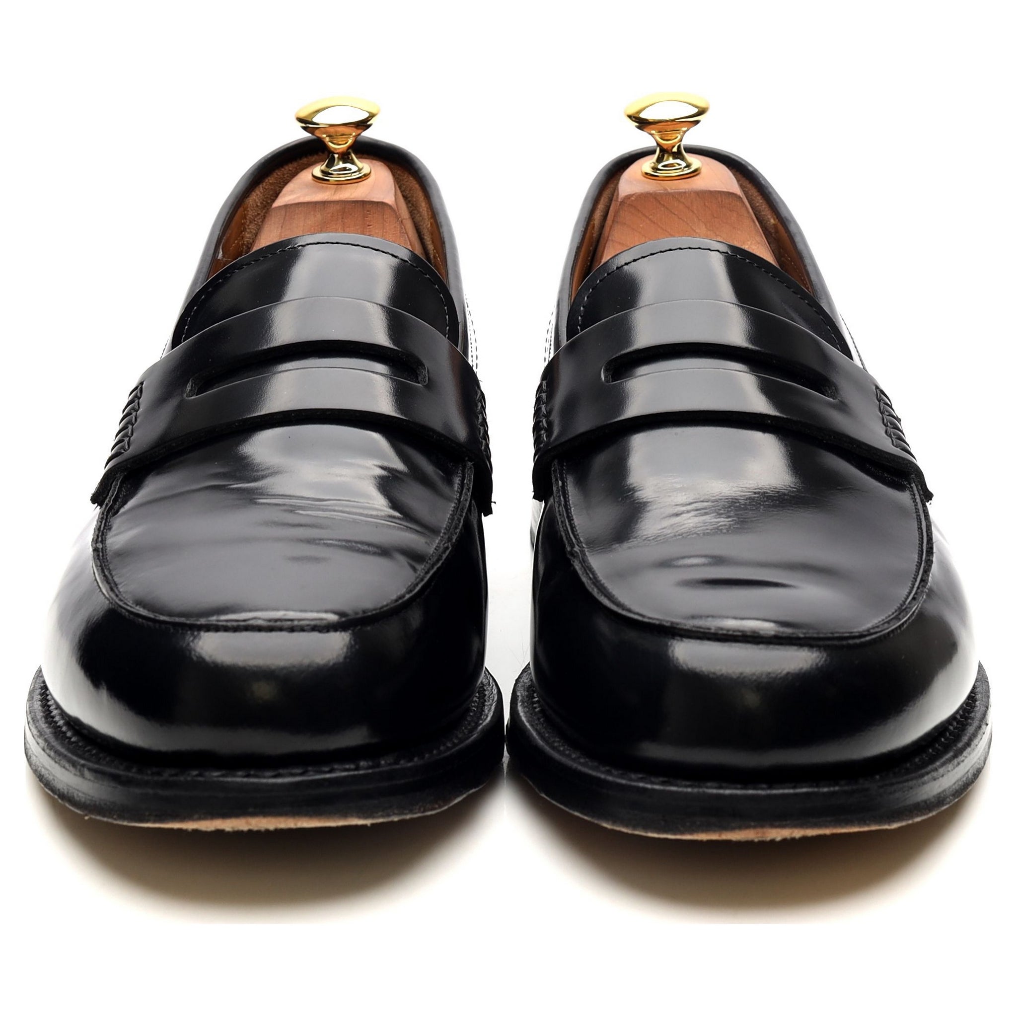 Grenson Jago mocassins cuir noir 10 été