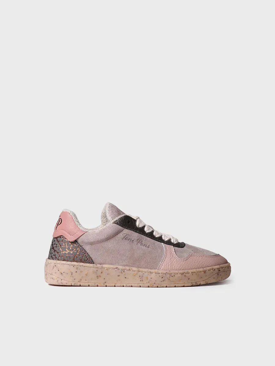 Toni Pons Alexandra basket femme daim taupe