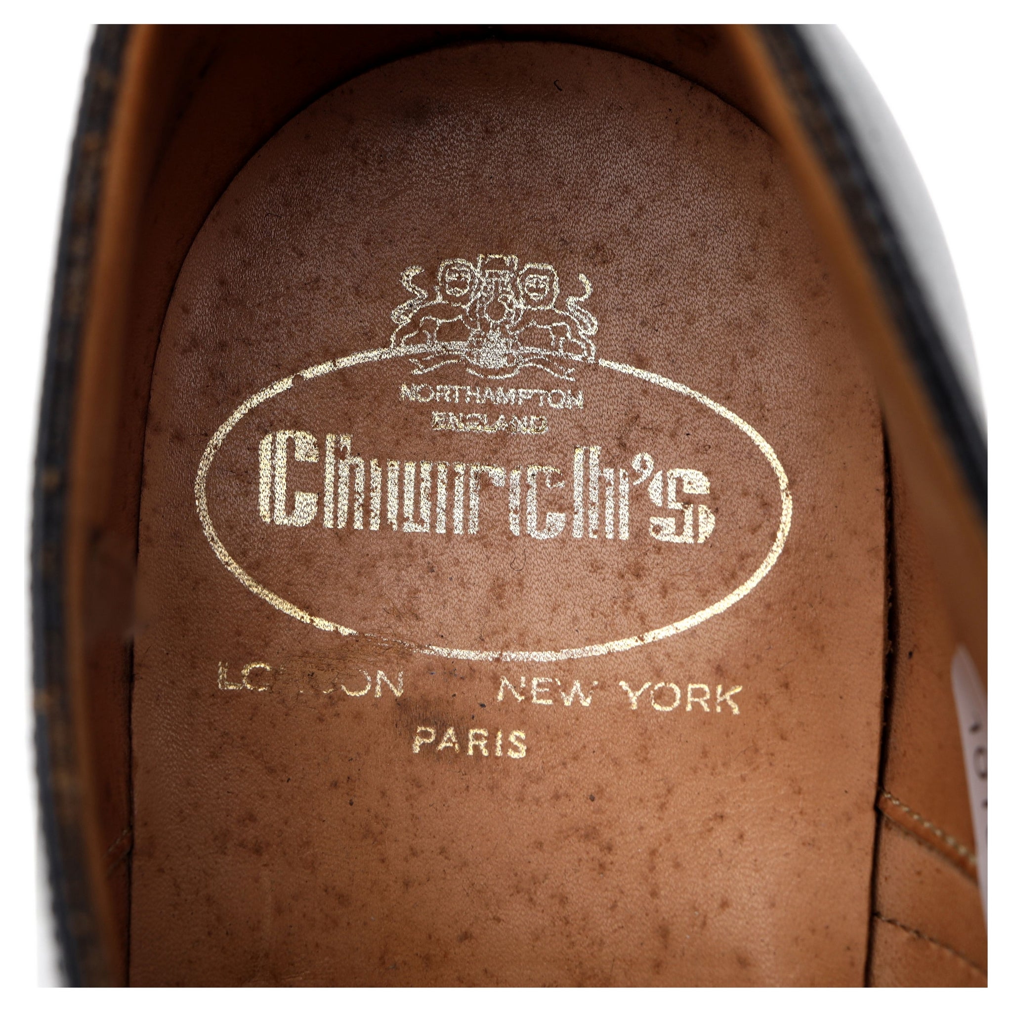 Church's Hailwood richelieu brogues noir 7,5 cuir