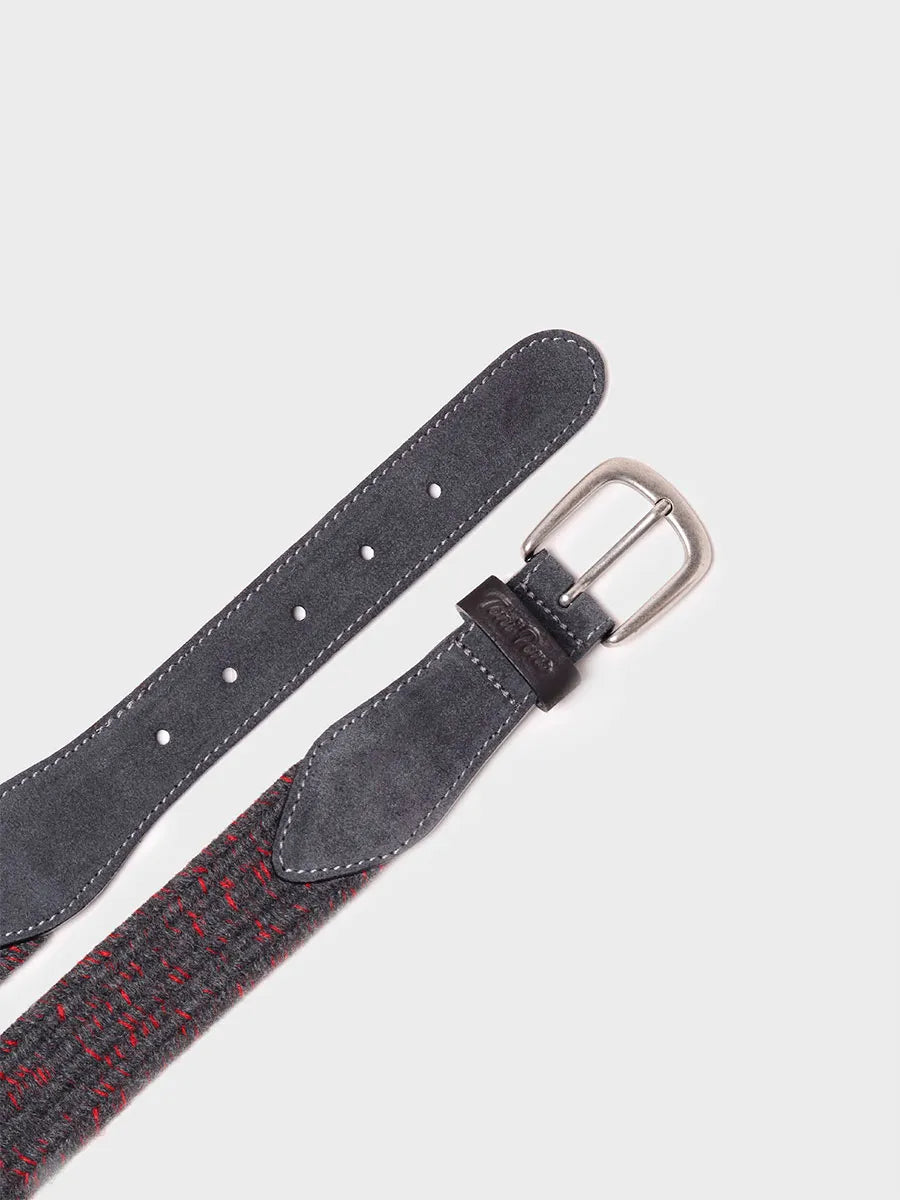 Toni Pons Eloi ceinture homme tissu boucle métal