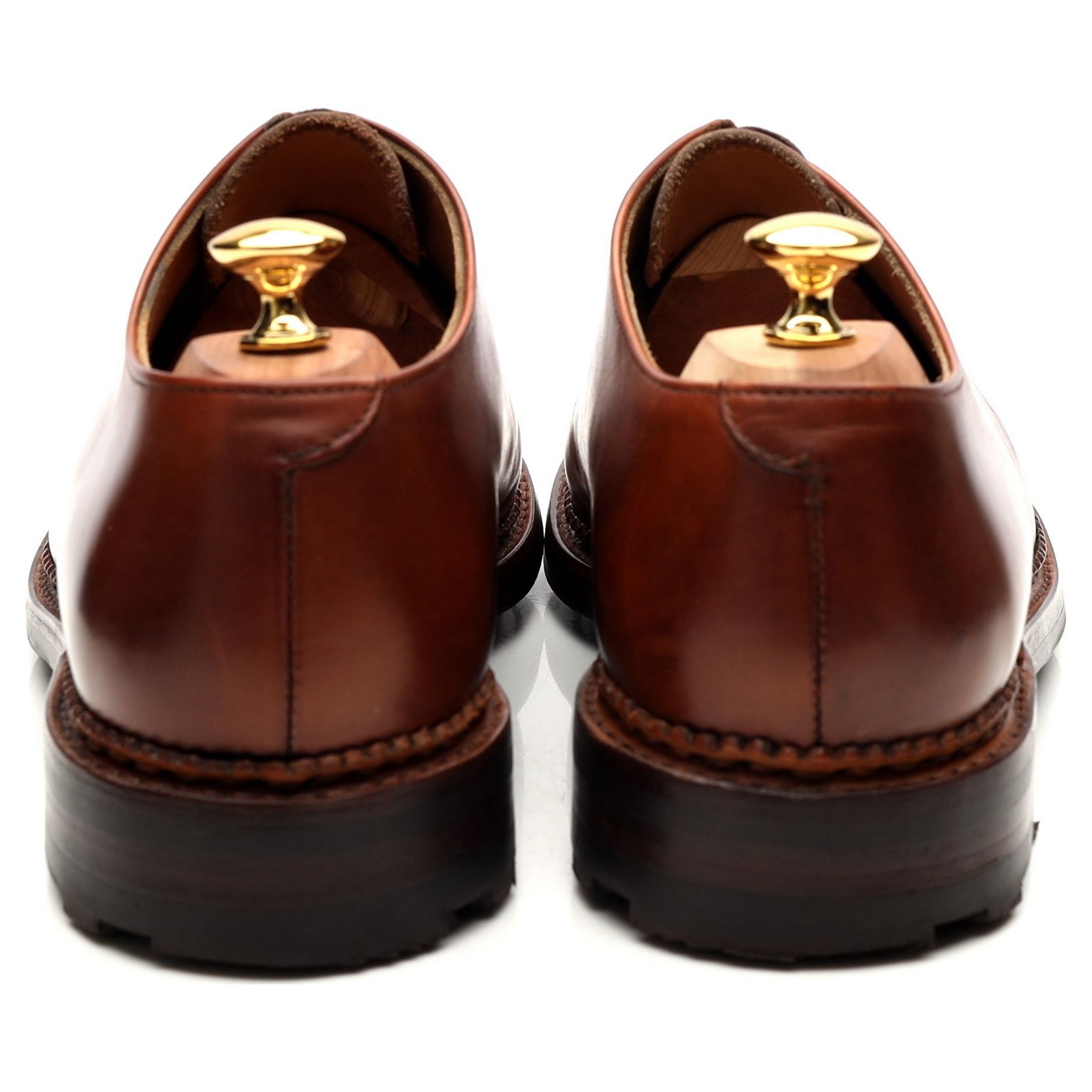 Bowen Wholecut Oxford cuir marron pointure UK 10.5