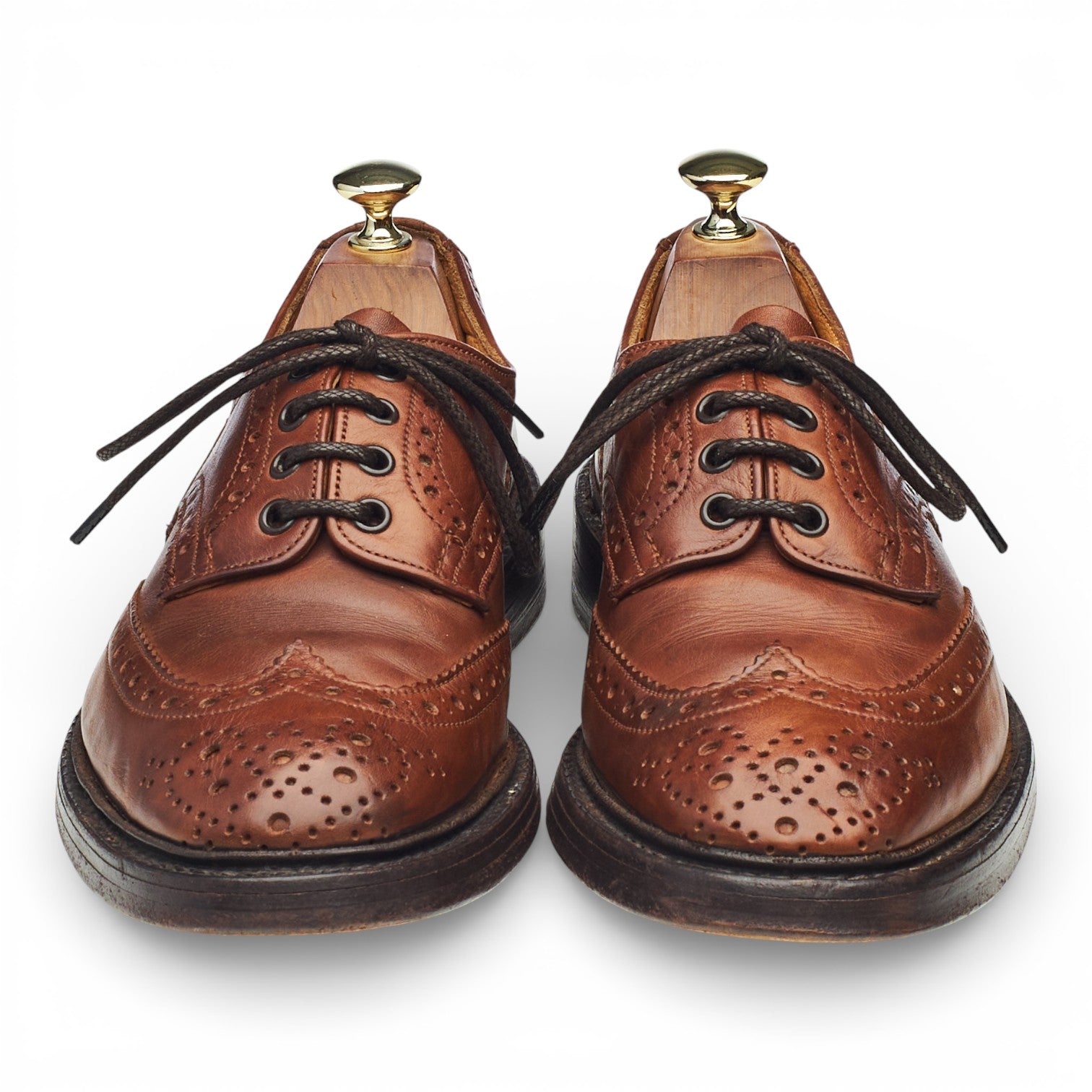 Tricker's Phillip derby brogue cuir marron pointure 41