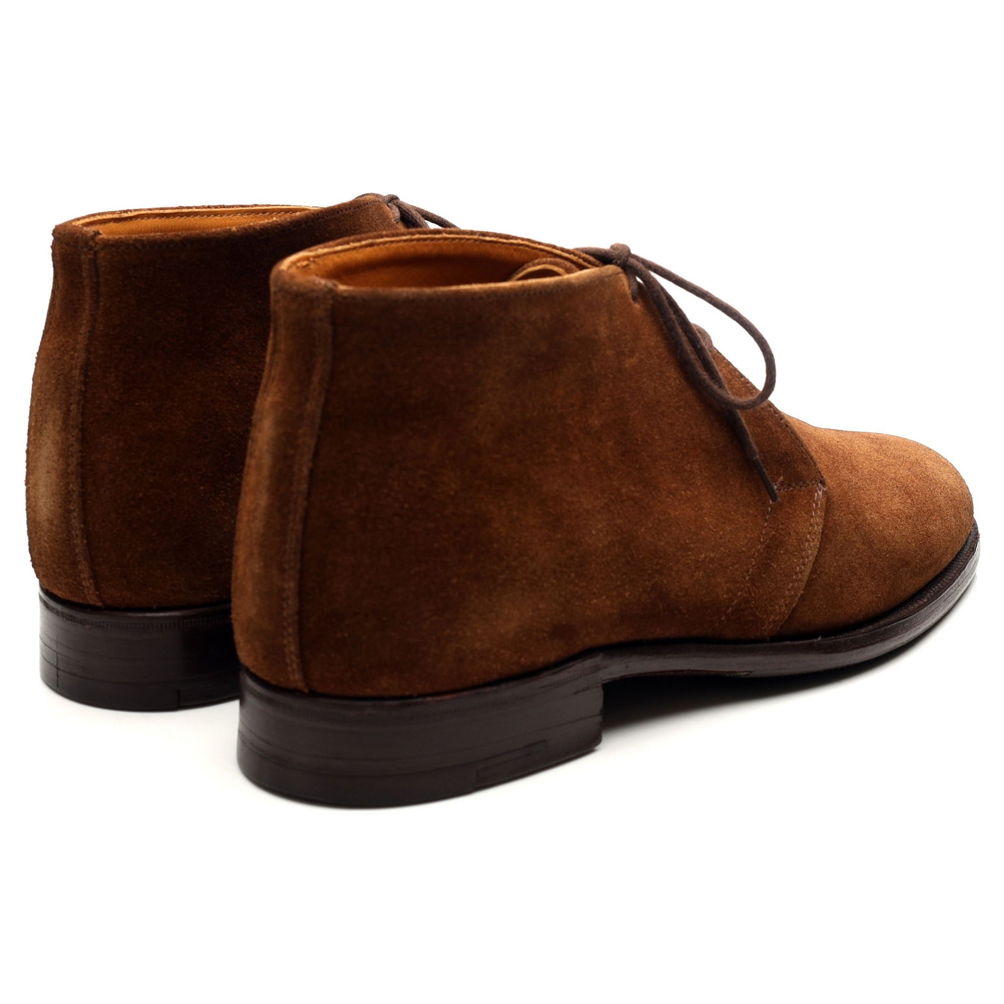 Trickers Sandhurst boots daim marron UK 7