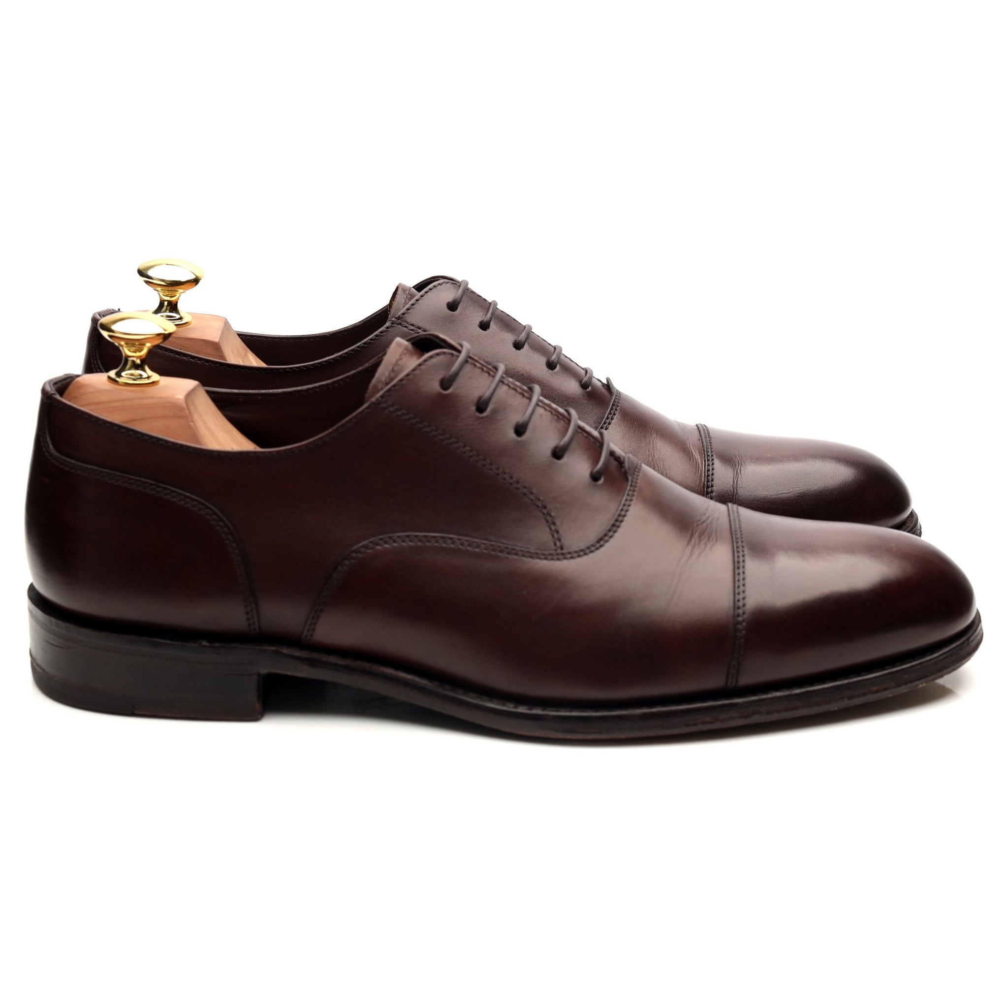 Loake 1880 Stonegate richelieu cuir marron UK 8,5