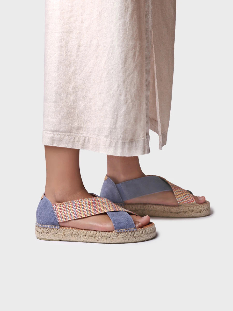 Toni Pons MAR espadrille femme plate raphia