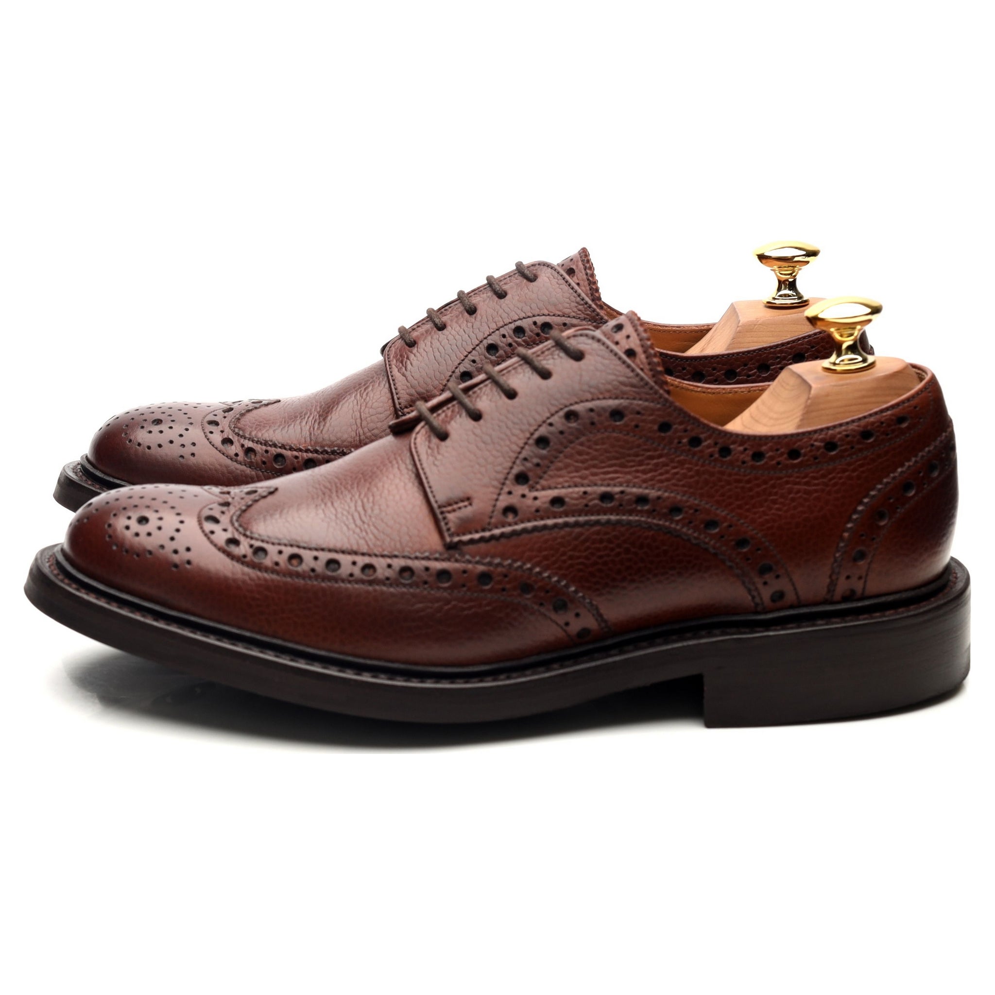 Barker Grassington derby cuir marron pointure UK 6.5
