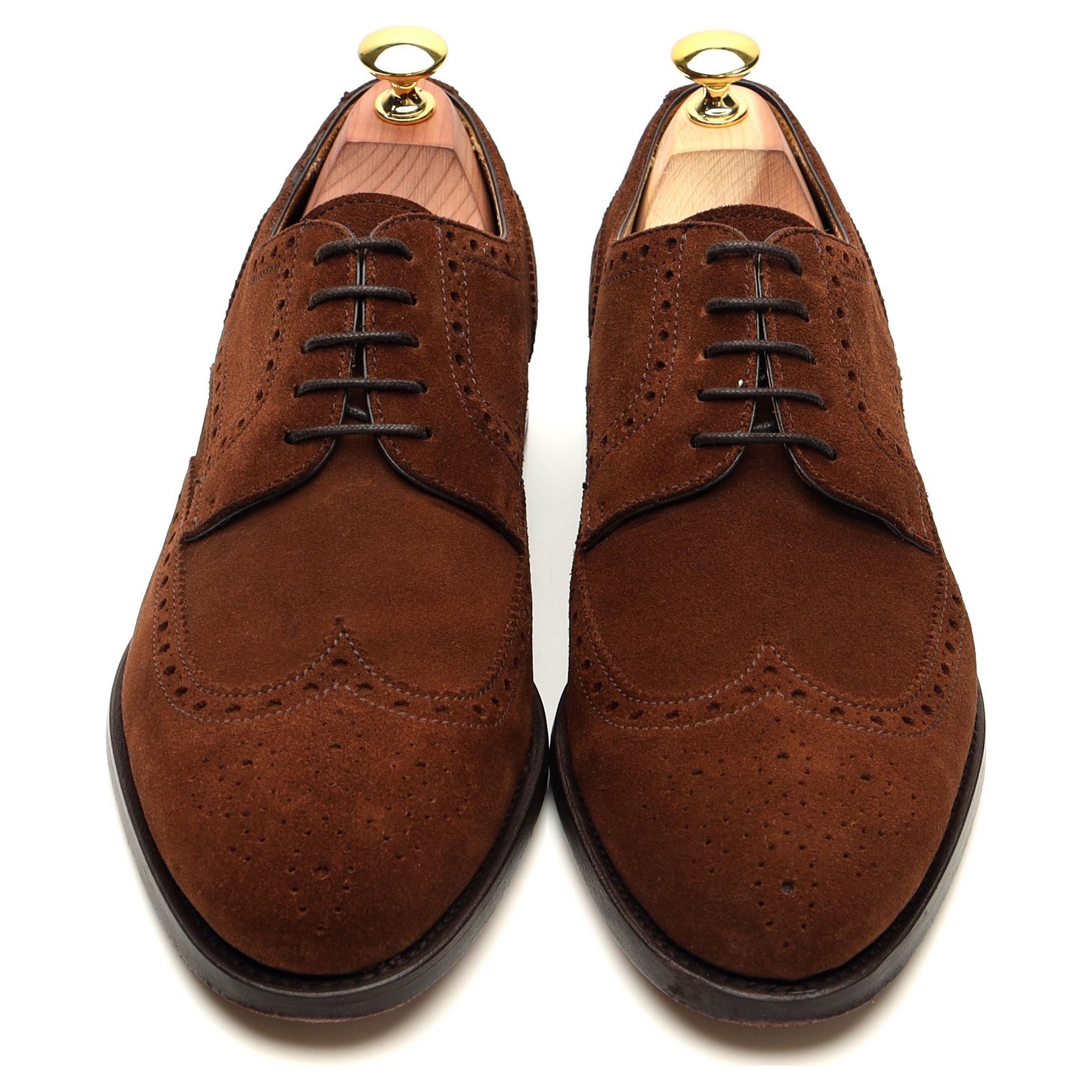 Berwick 108970 derbies suède marron UK 7