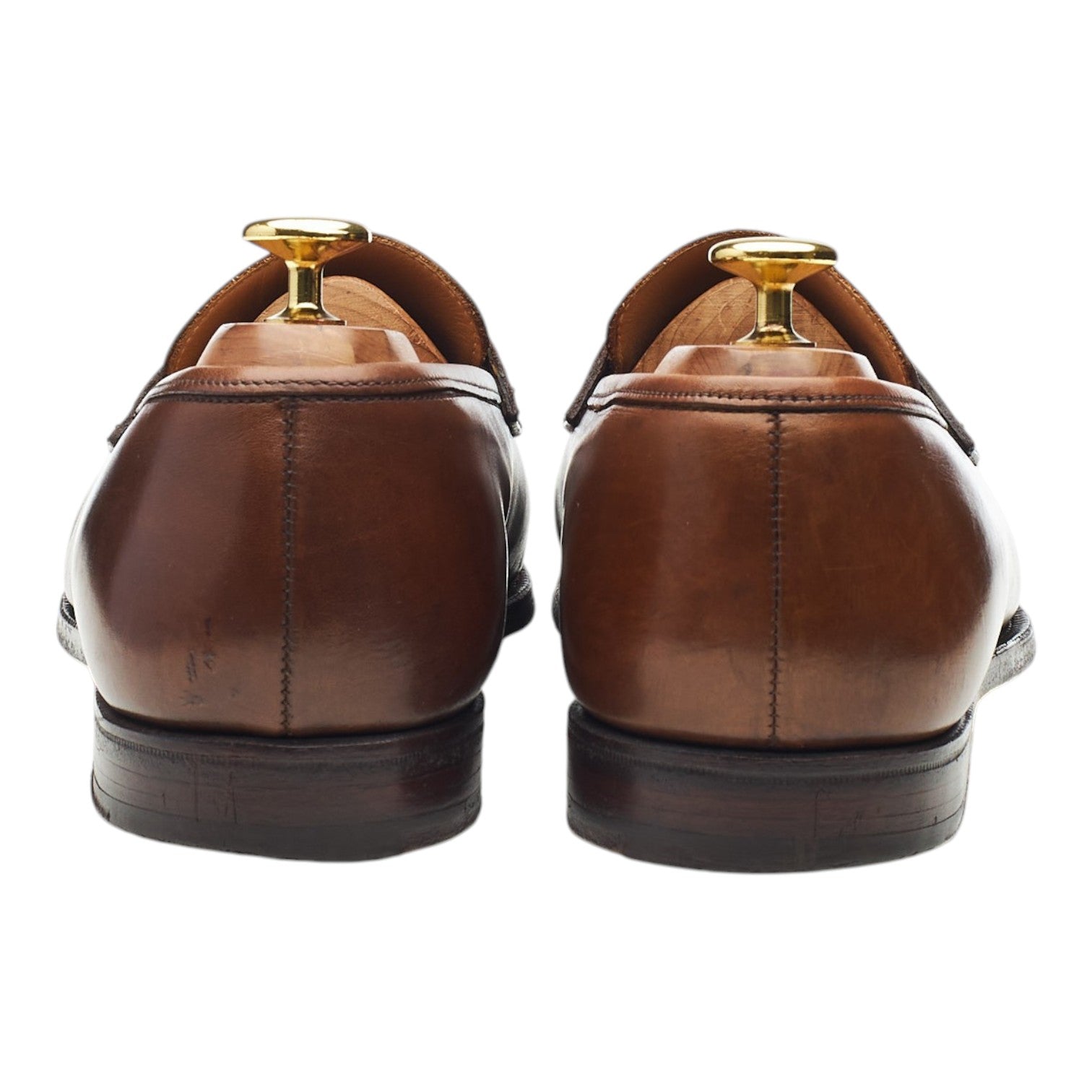 Crockett & Jones Boston mocassins cuir marron UK 8