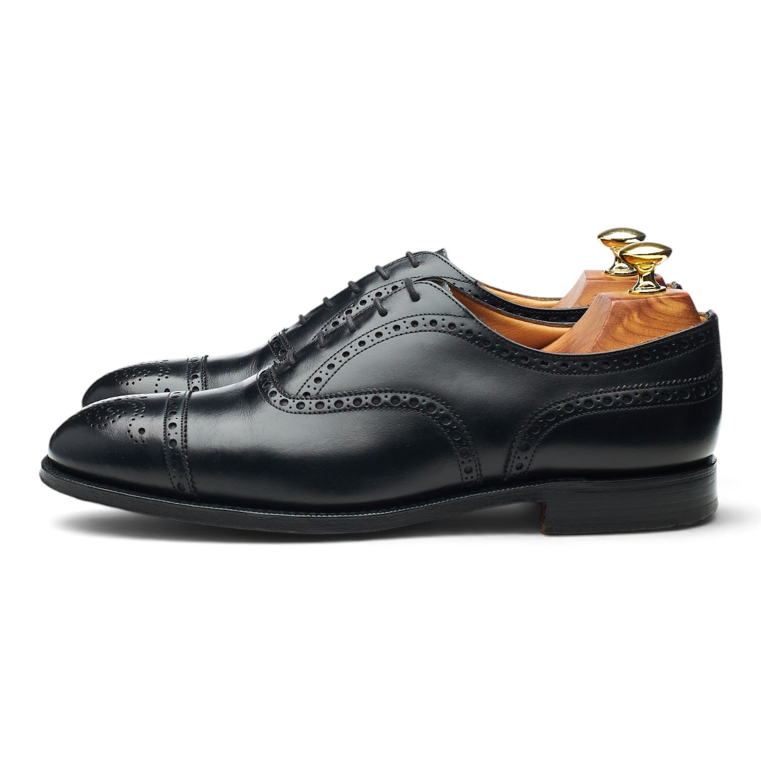 Church’s Diplomat Oxford cuir noir UK 7 brogue