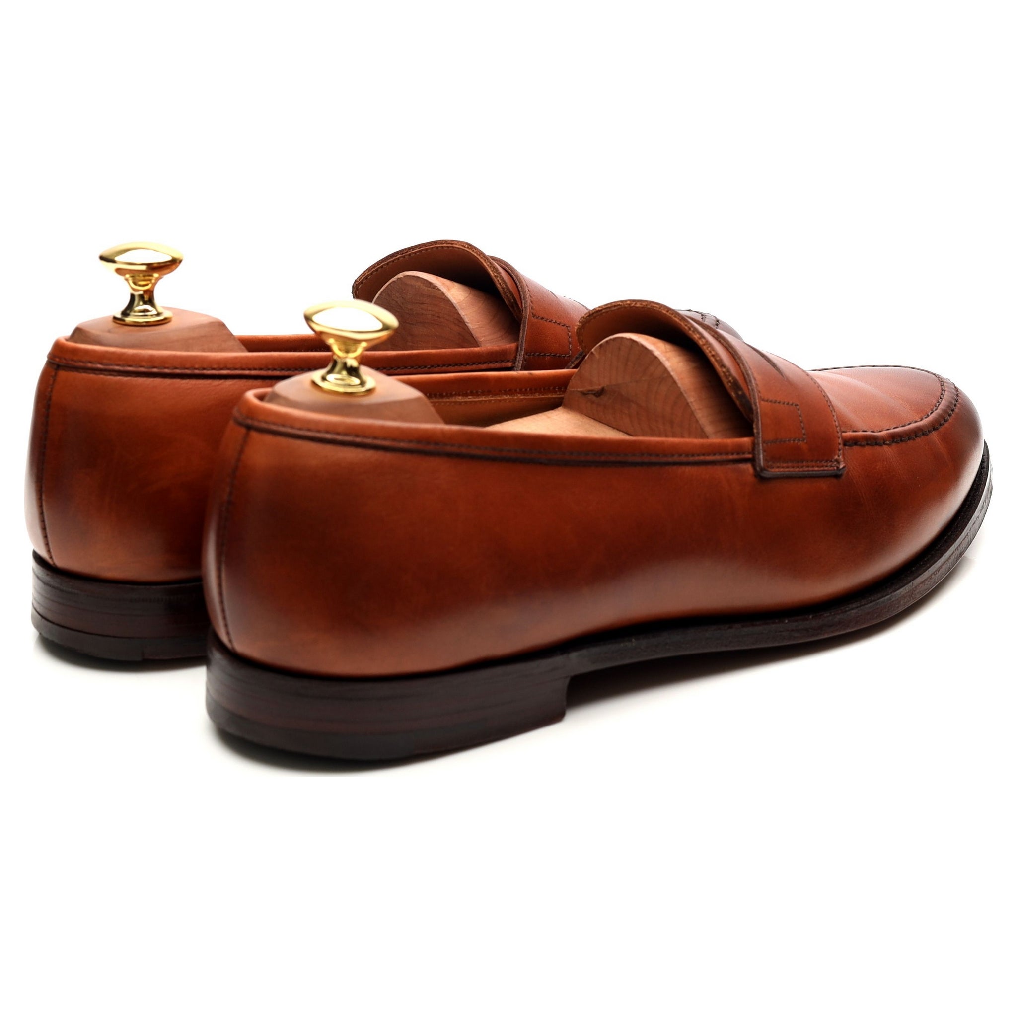 Shipton & Heneage Wilton mocassins cuir marron UK 9
