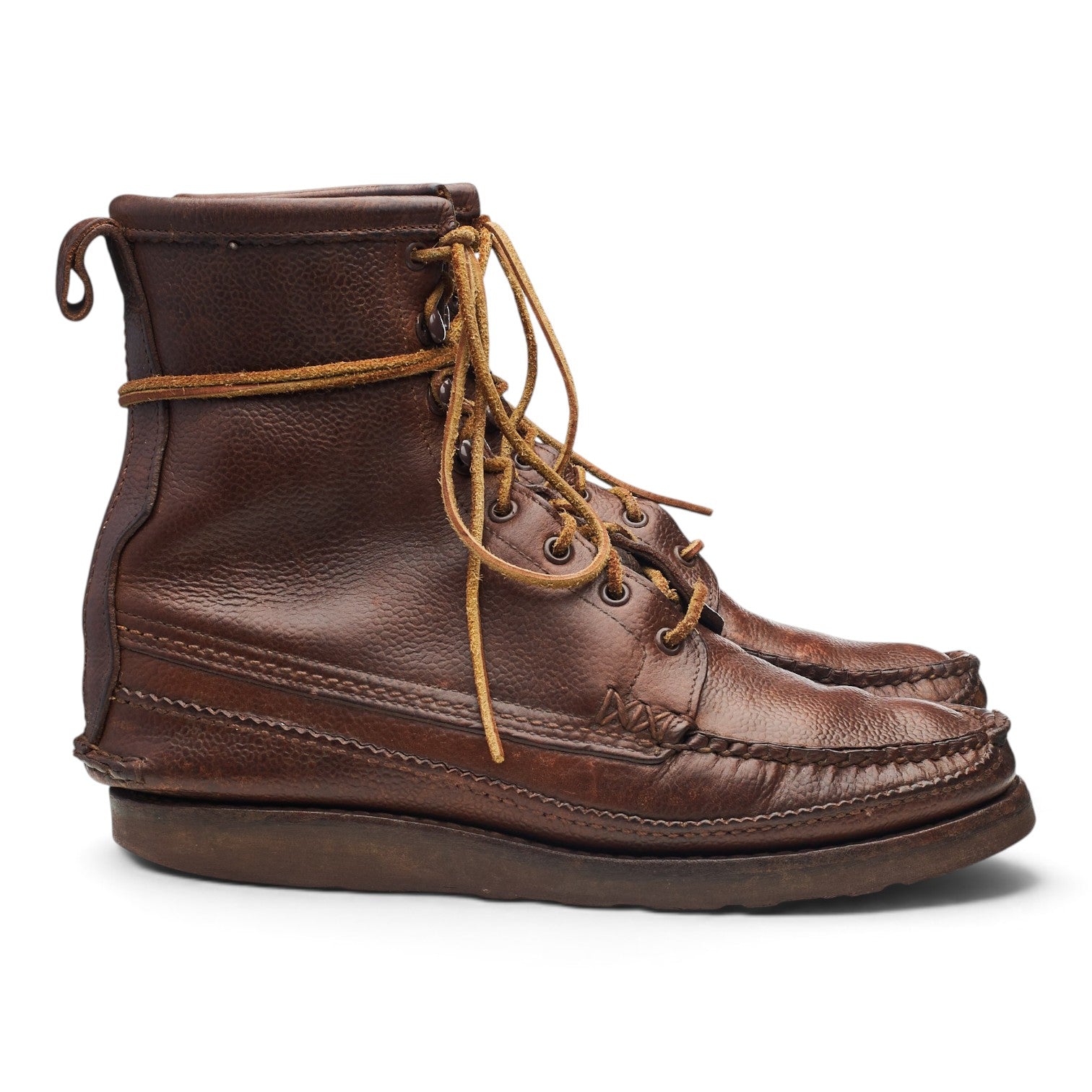 Yuketen Maine Guide bottes cuir marron UK 11