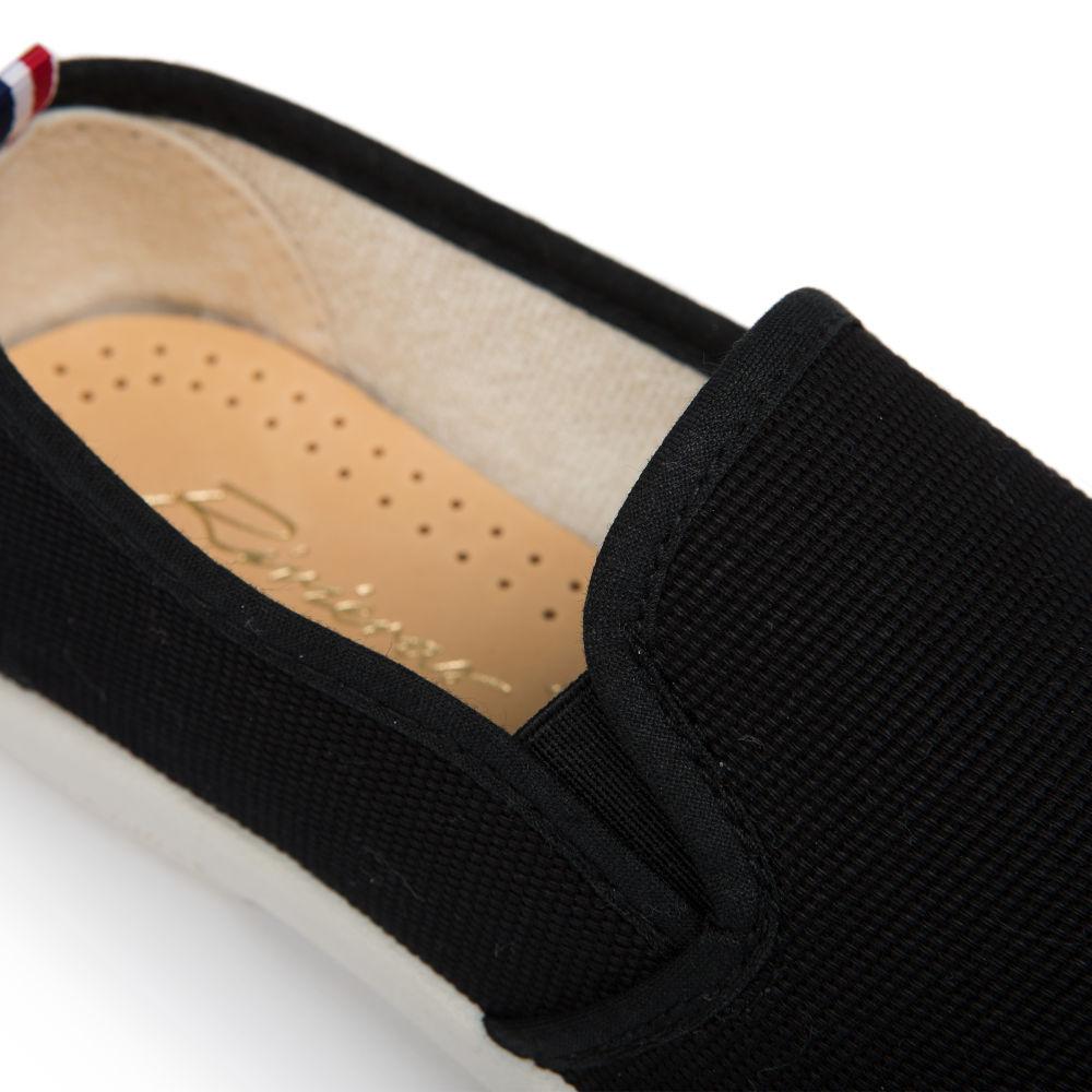 Rivieras Classic Enfant Toile Noir espadrilles coton